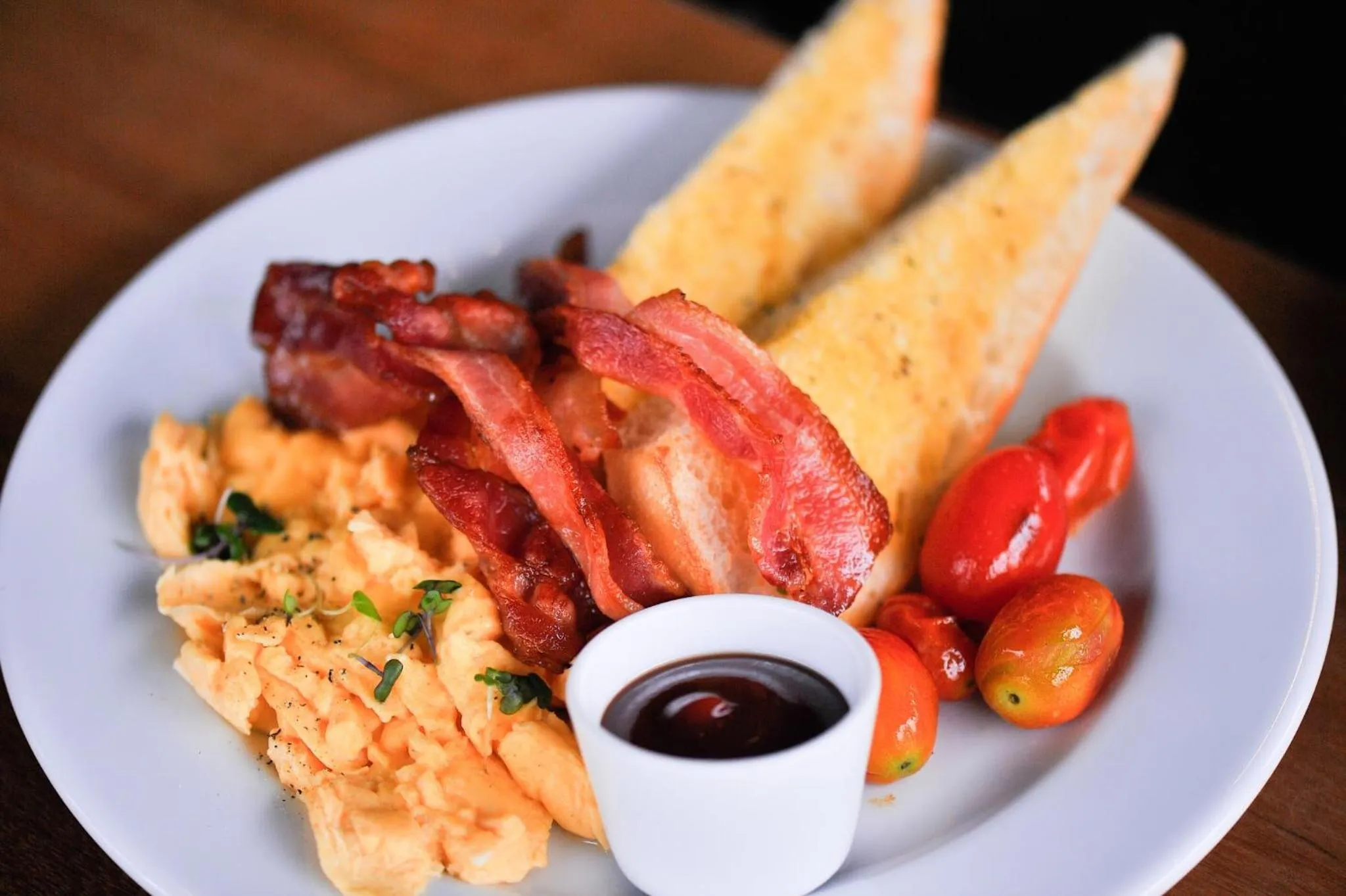 American breakfast in Glur Phuket Patong Beach