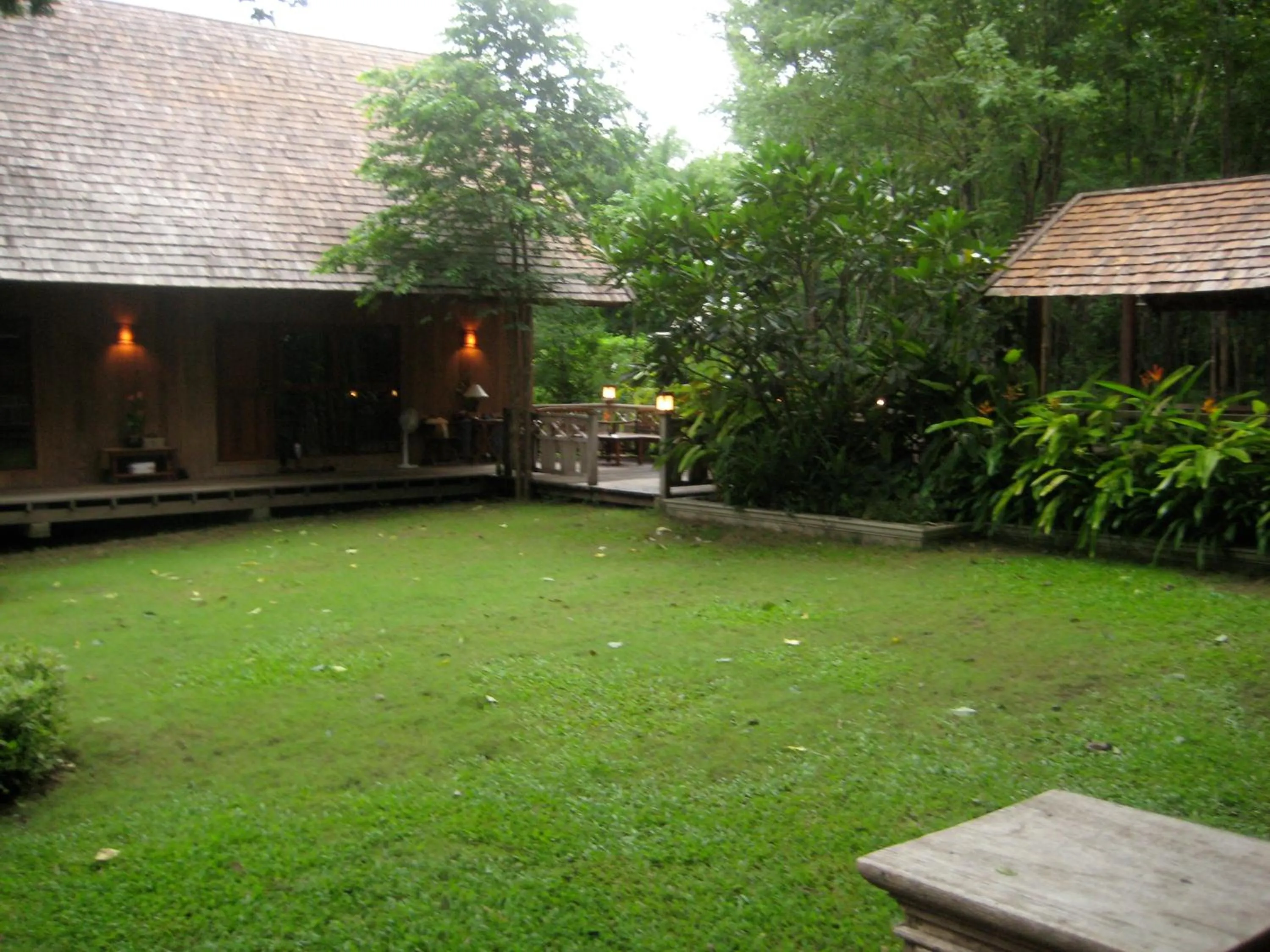 Natural landscape in Teakwood villa