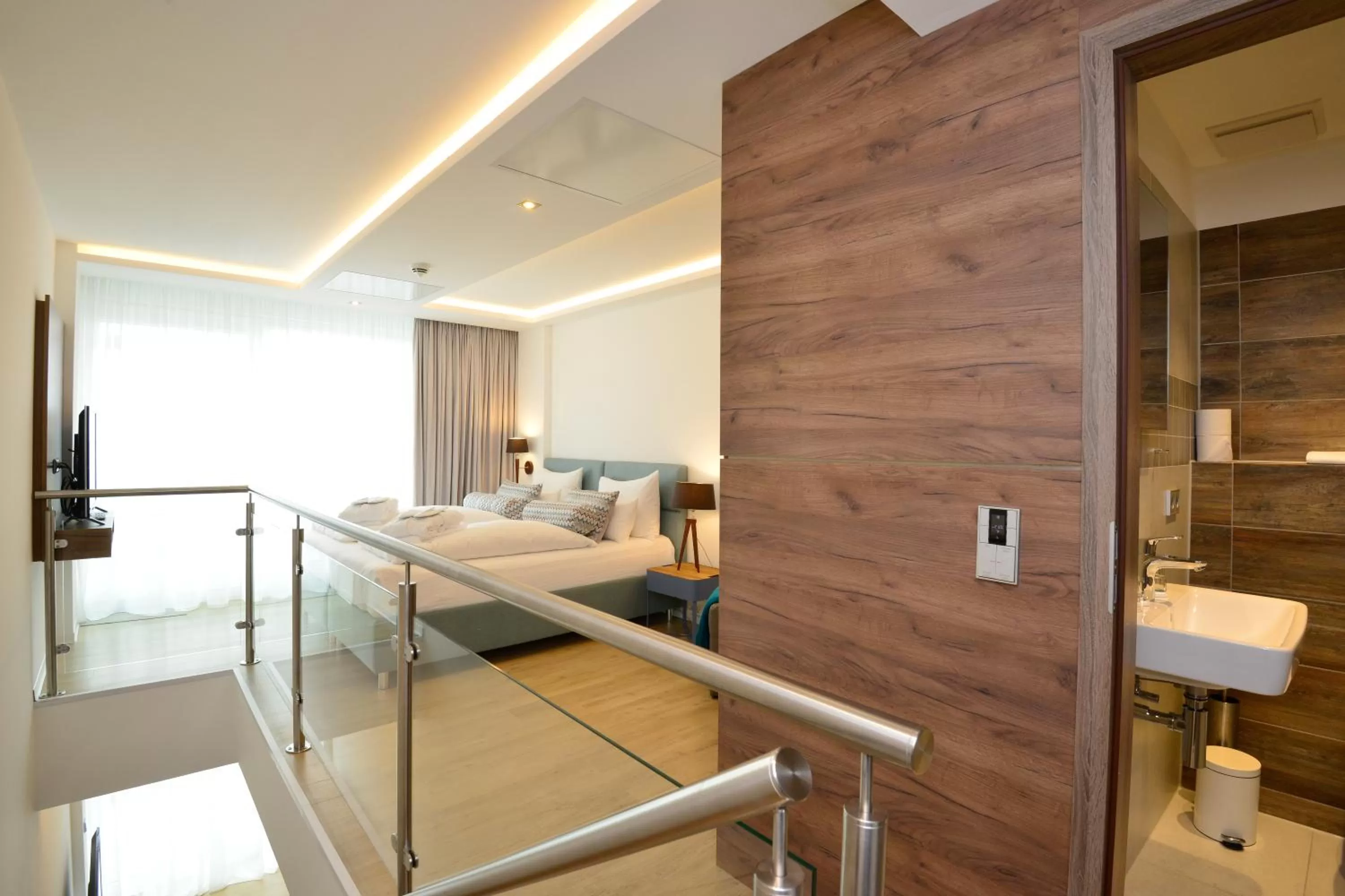 Bedroom, Bed in Parkhotel Residenz