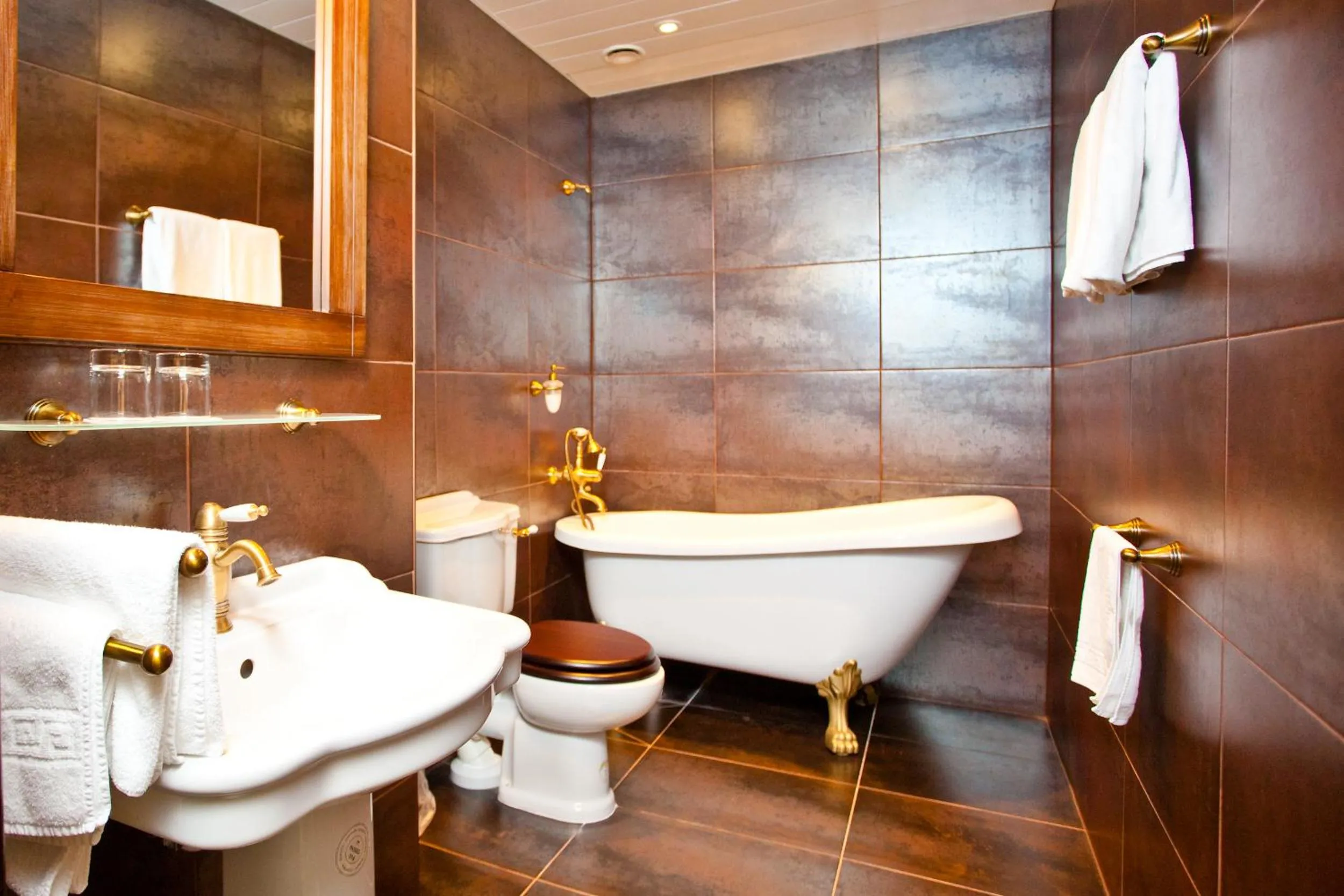 Bathroom in Hotel St. Barbara