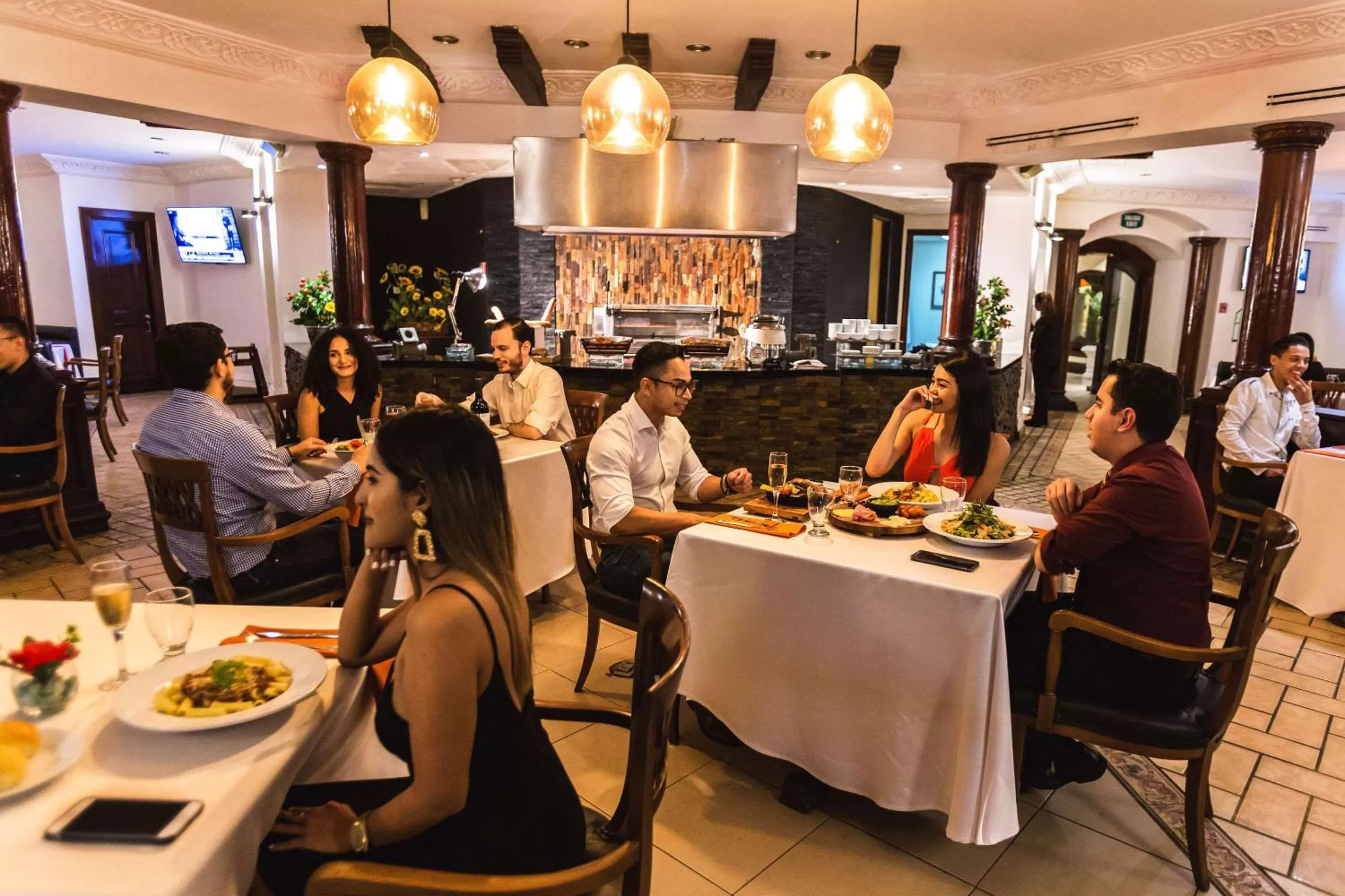 Restaurant/places to eat in Clarion Hotel Real Tegucigalpa