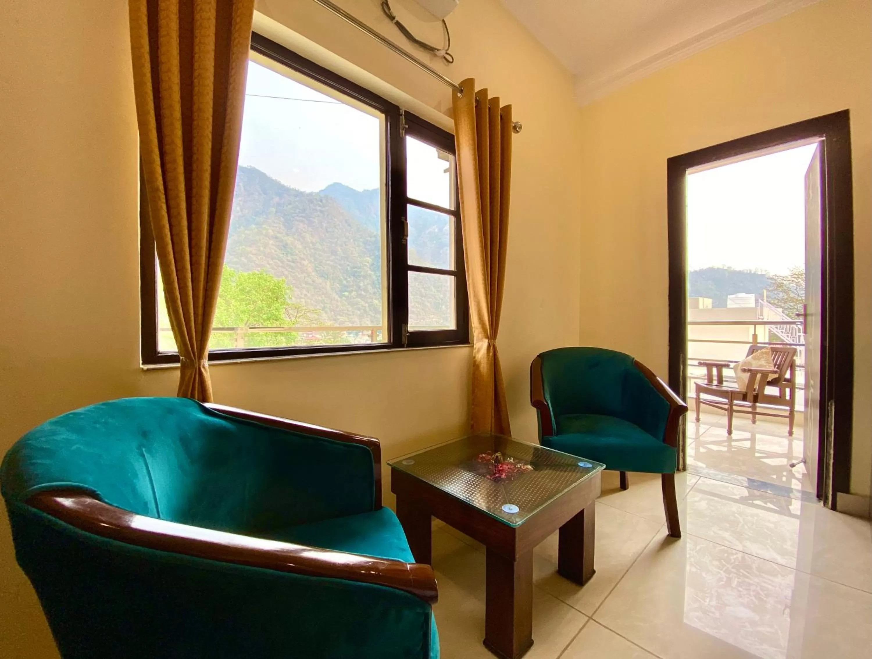 View (from property/room) in Tapovan New Residency - 5 minutes walk to Laxman jhula