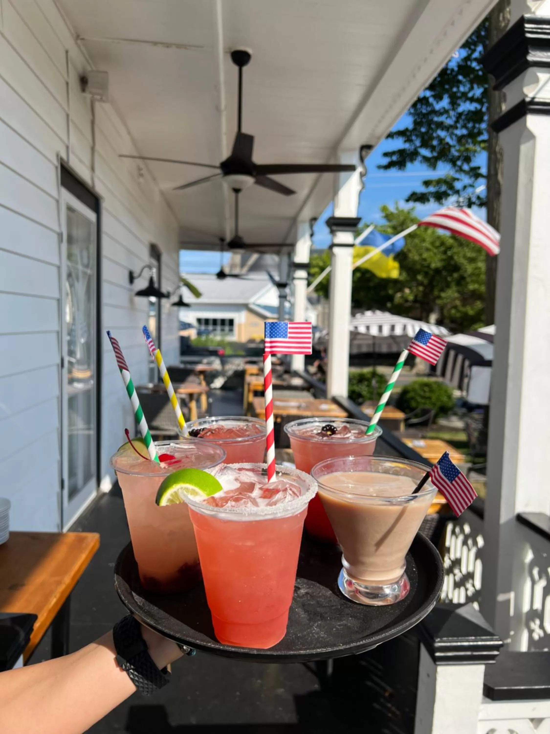 Patio in Elaine's Cape May Boutique Hotel