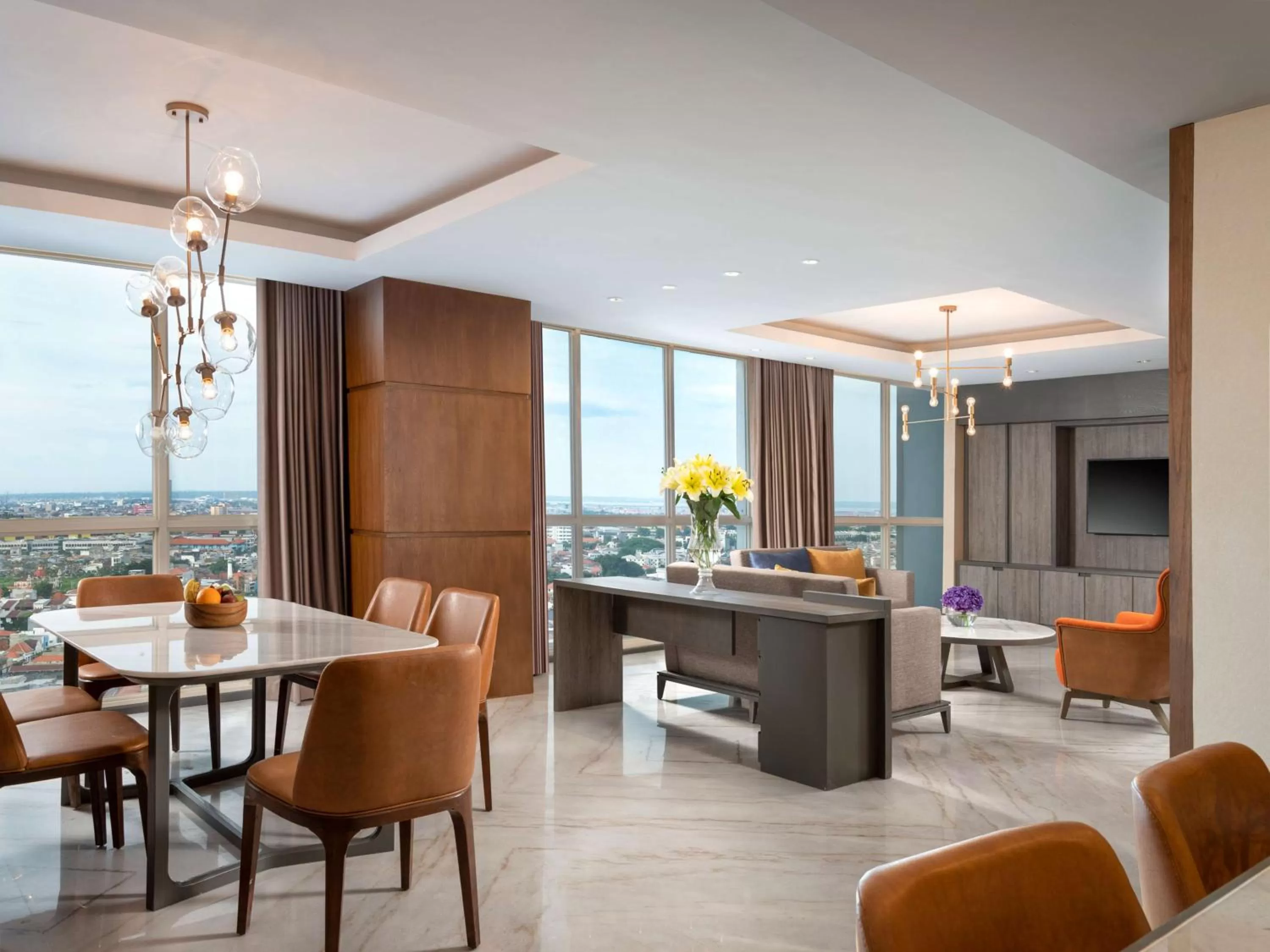 Living room in DoubleTree by Hilton Surabaya