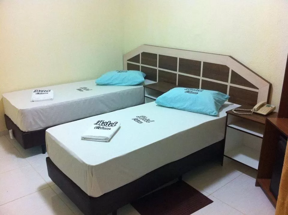 Bed in Hotel Praça Orione