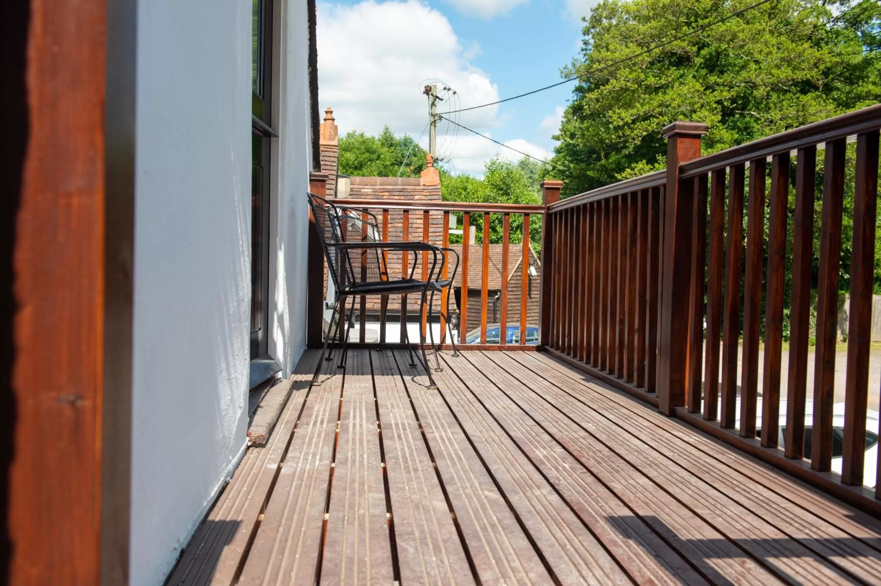 Balcony/Terrace in The Withies Inn