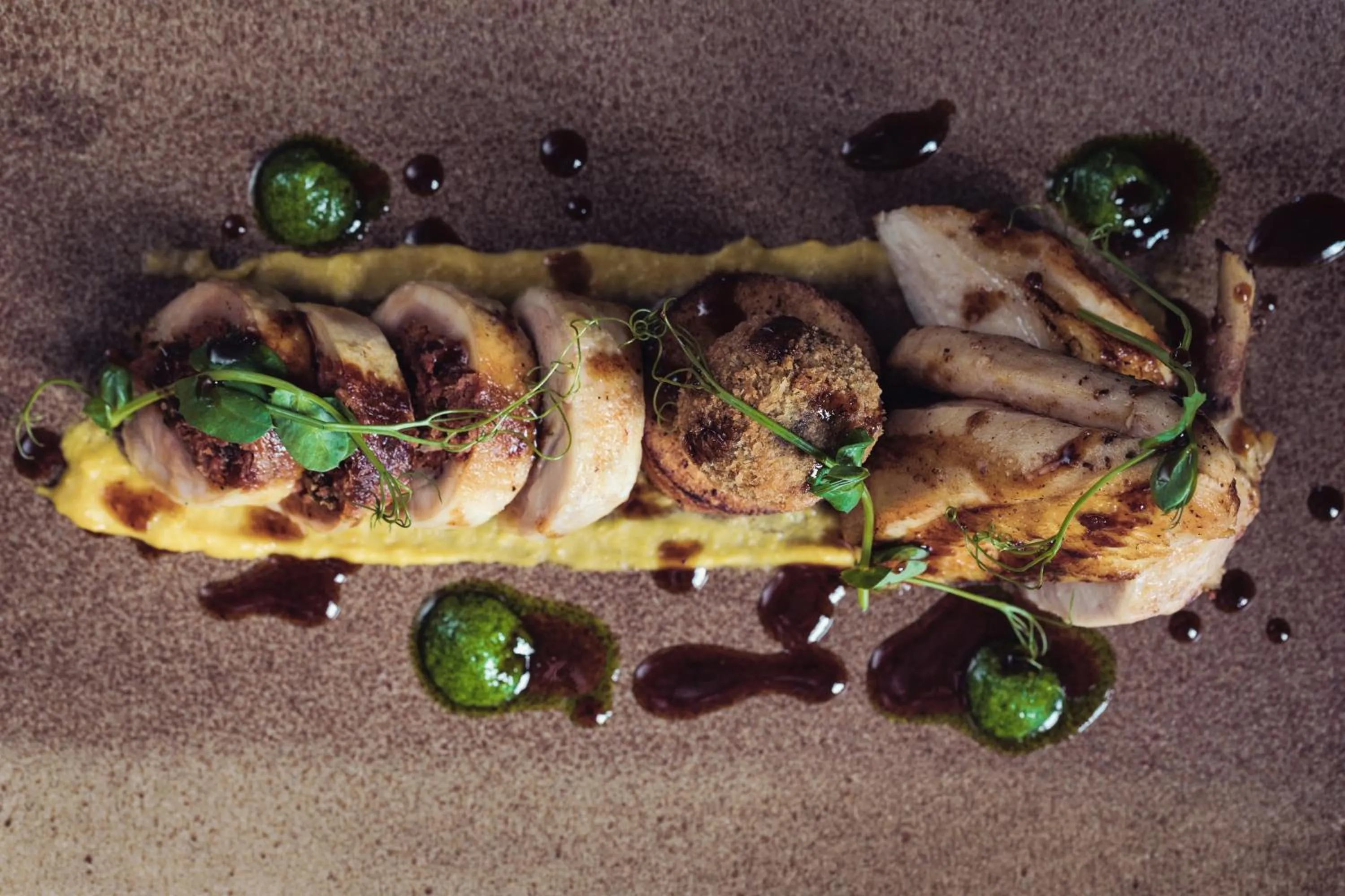 Food close-up in Tweedies Bar and Lodge