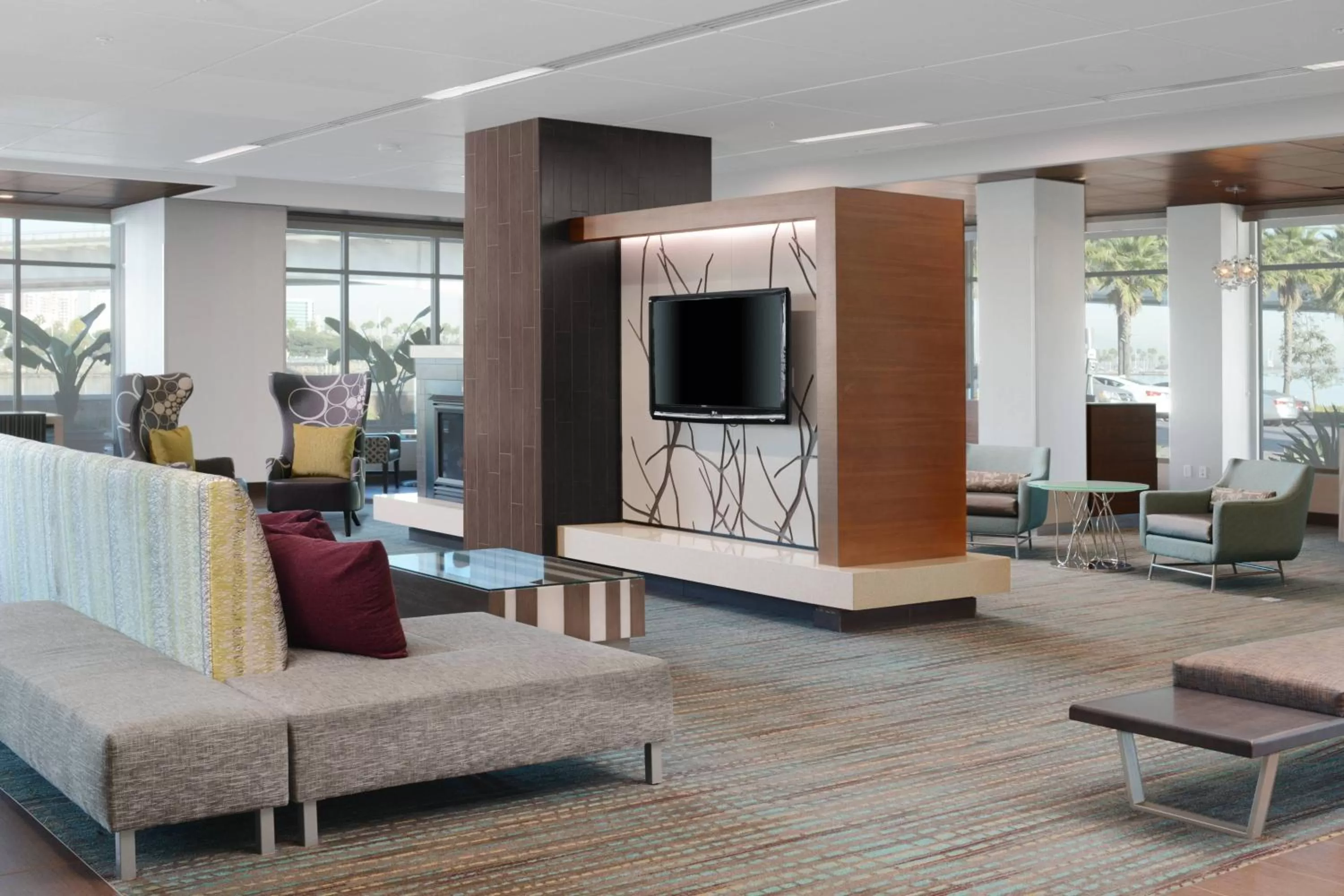 Lobby or reception in Residence Inn Long Beach Downtown