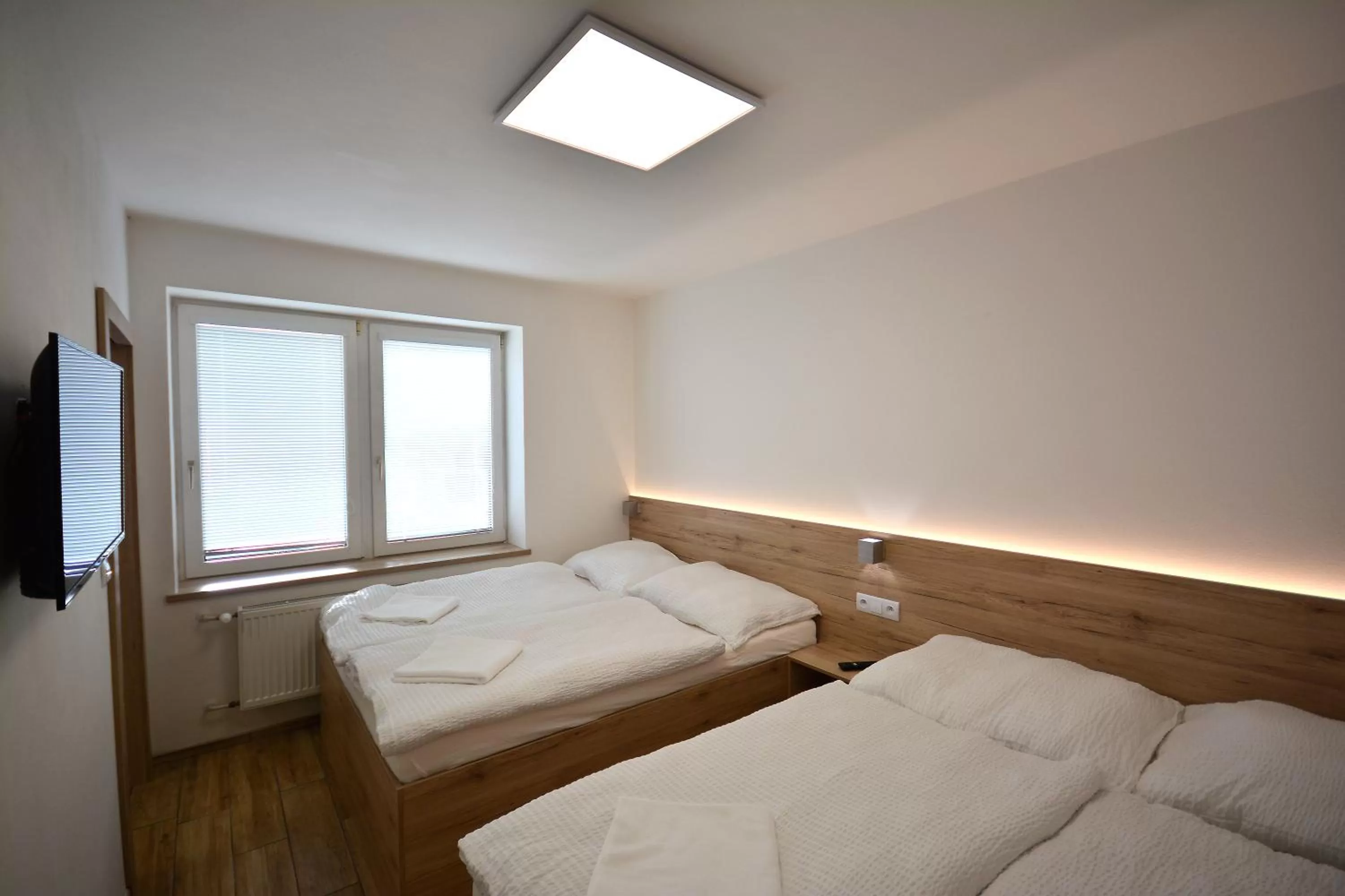 Bed in Hotel U Kociana