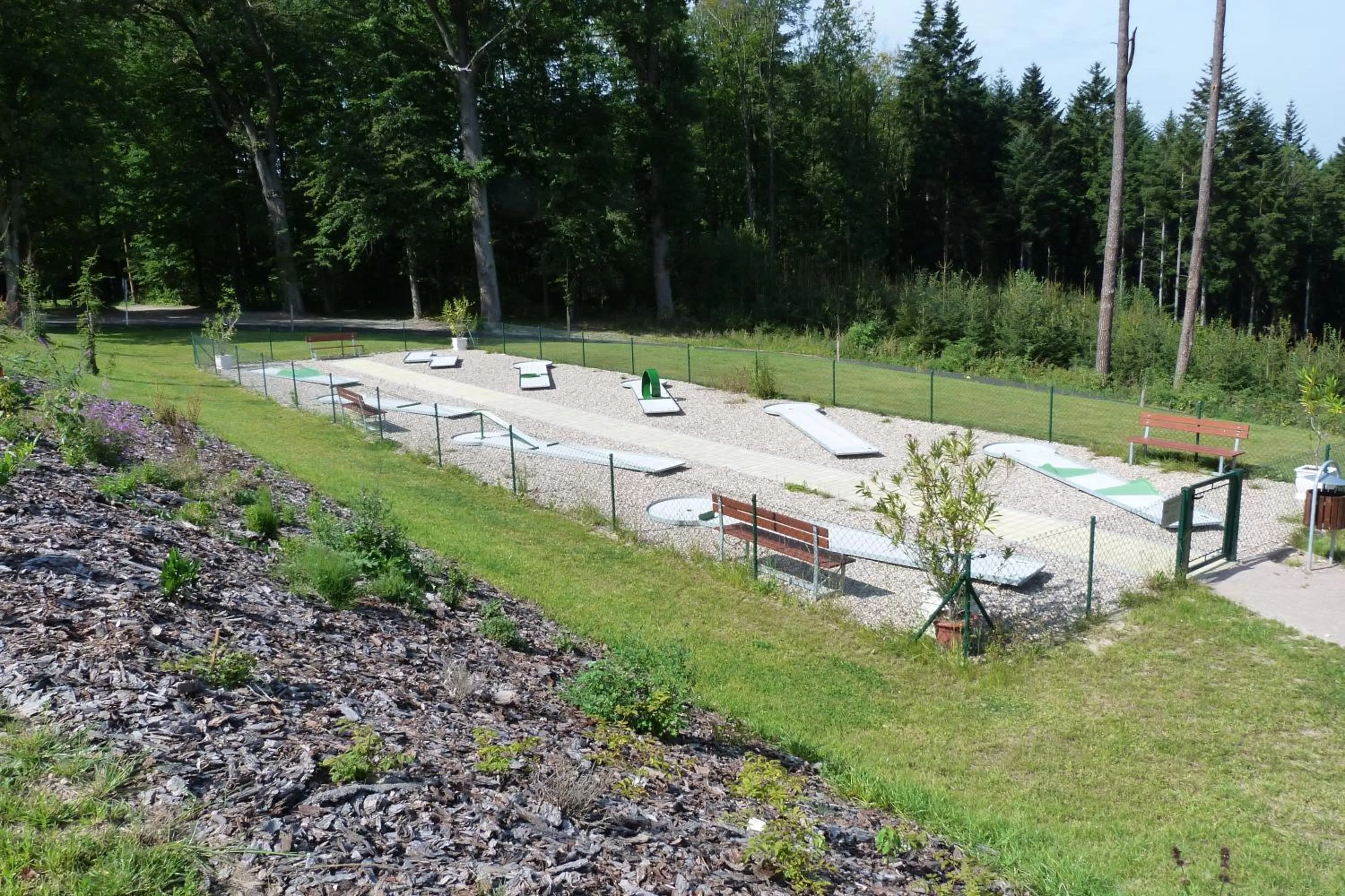 Minigolf in Hotel Studanka