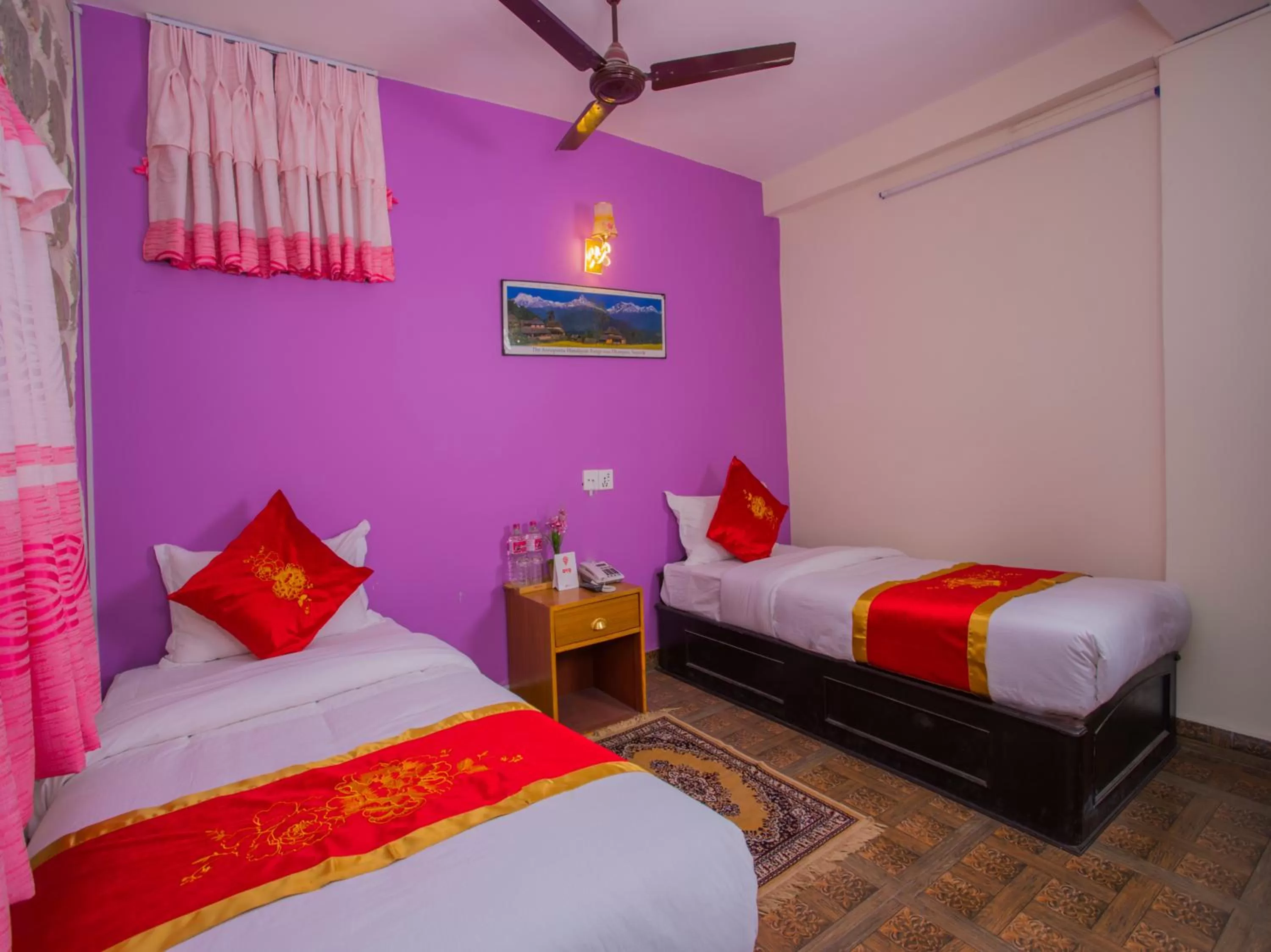 Bedroom, Bed in Hotel Fewa Corner & Restro