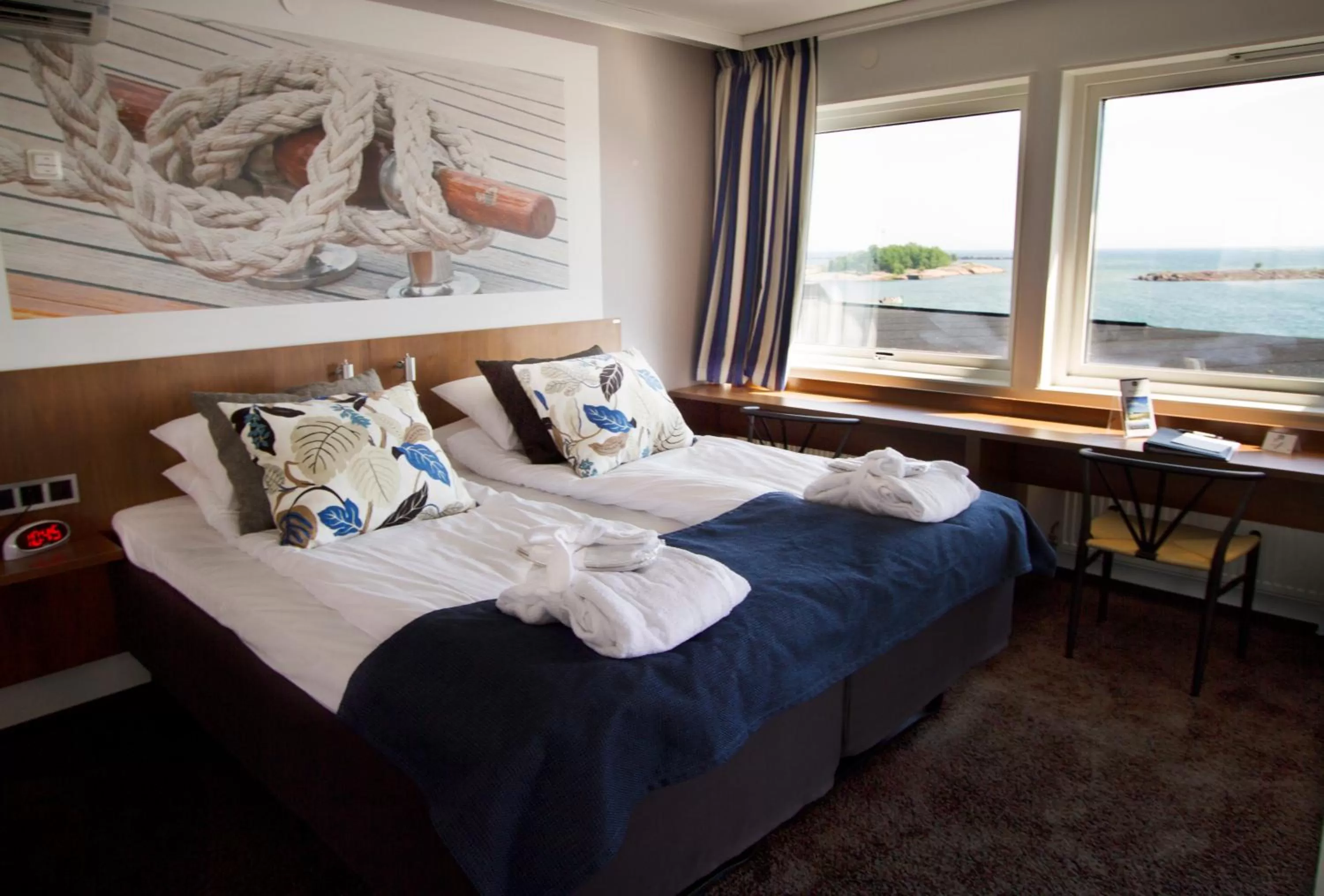 Decorative detail, Bed in Best Western Hotel Corallen