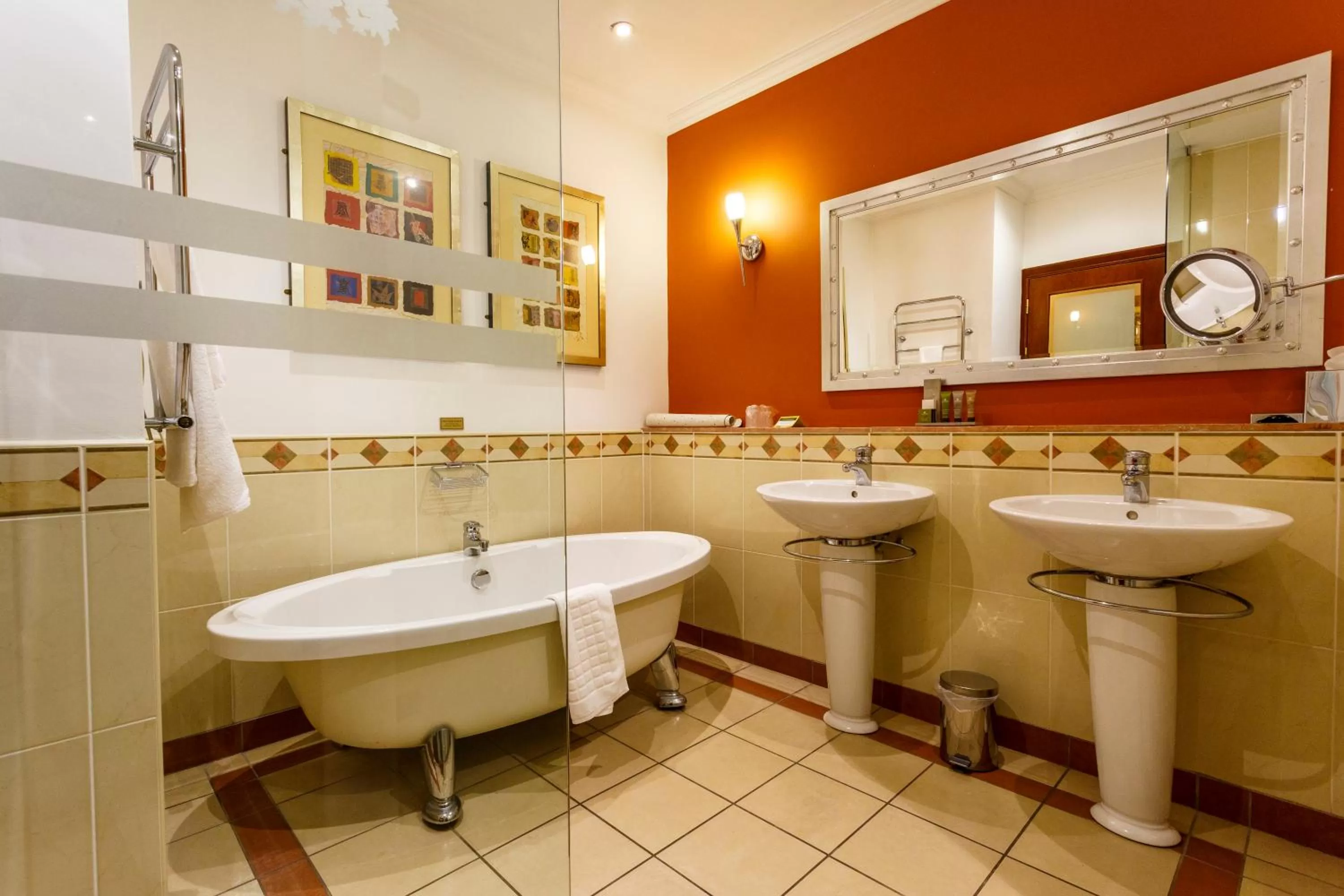 Bathroom in Hardwick Hall Hotel