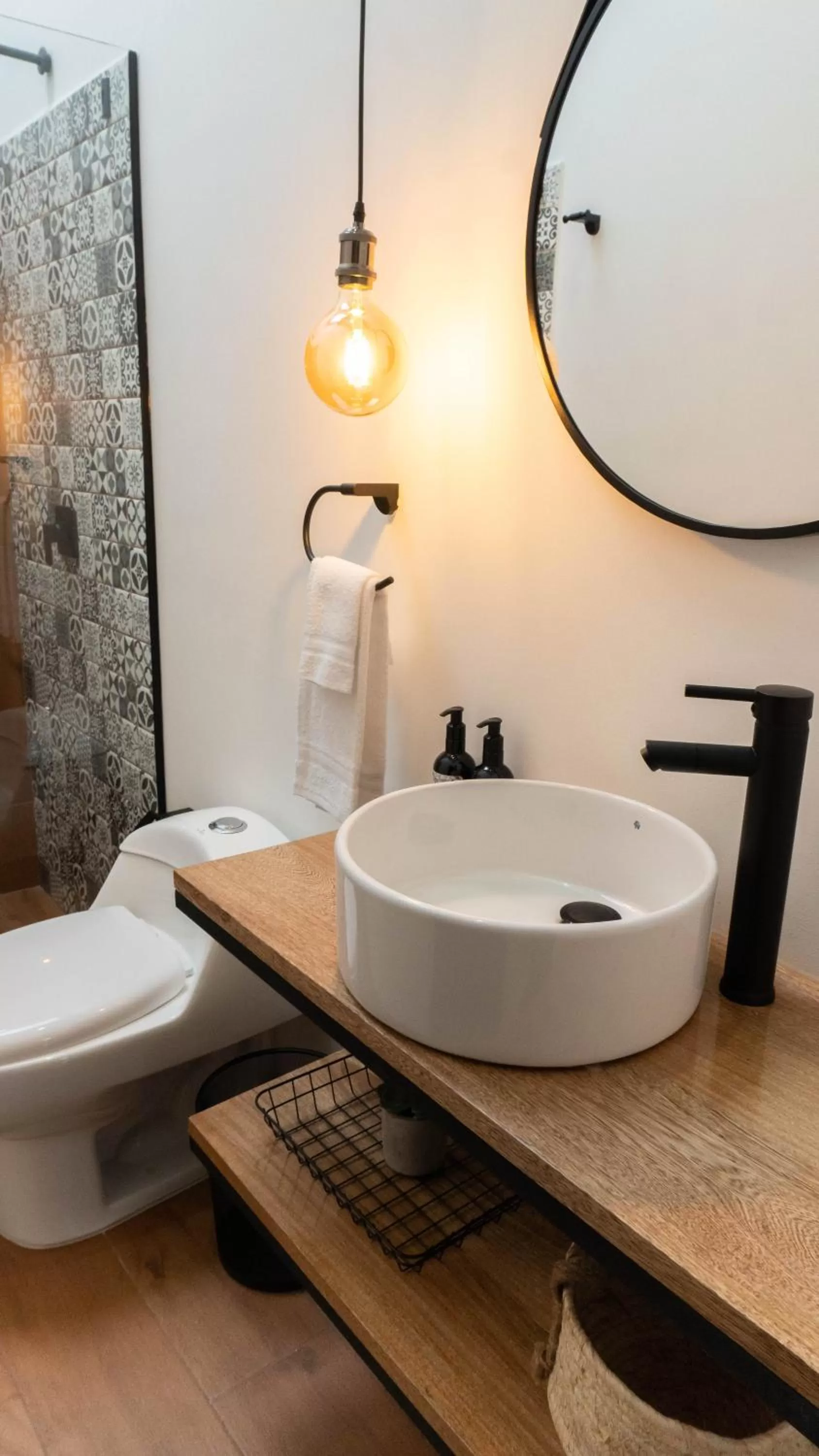 hair dresser, Bathroom in Casa Medallo