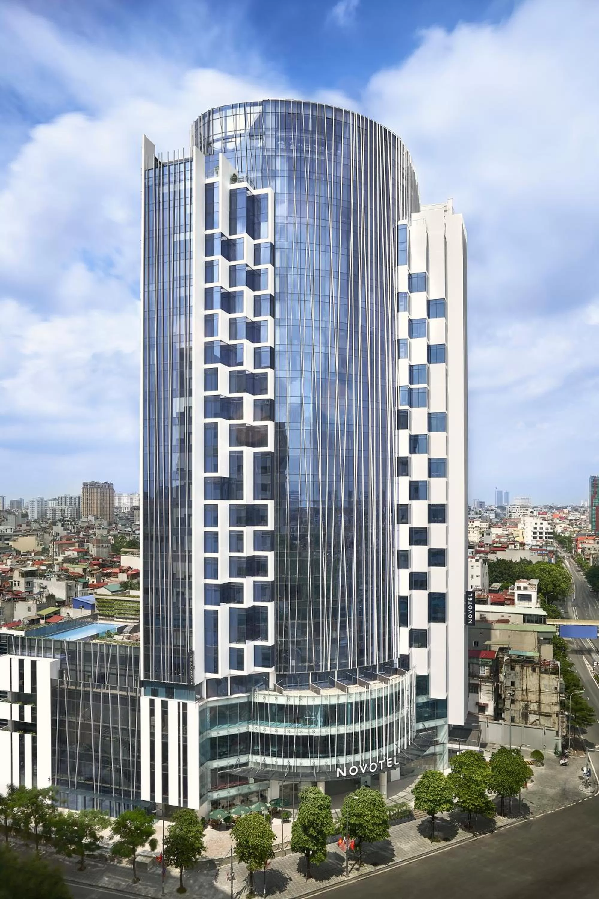 Property building in Novotel Hanoi Thai Ha