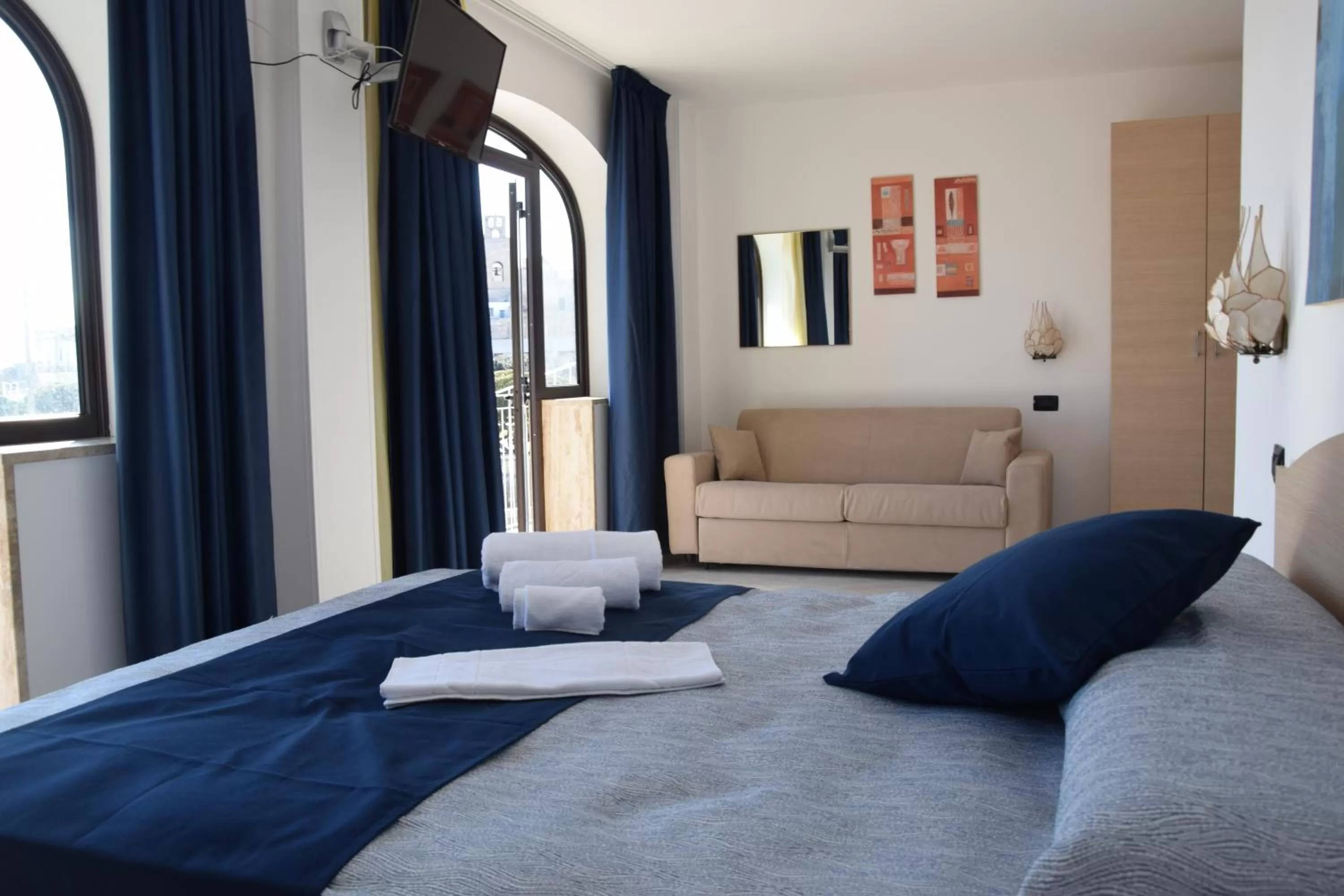 Bed in Hotel Profumo Di Mare