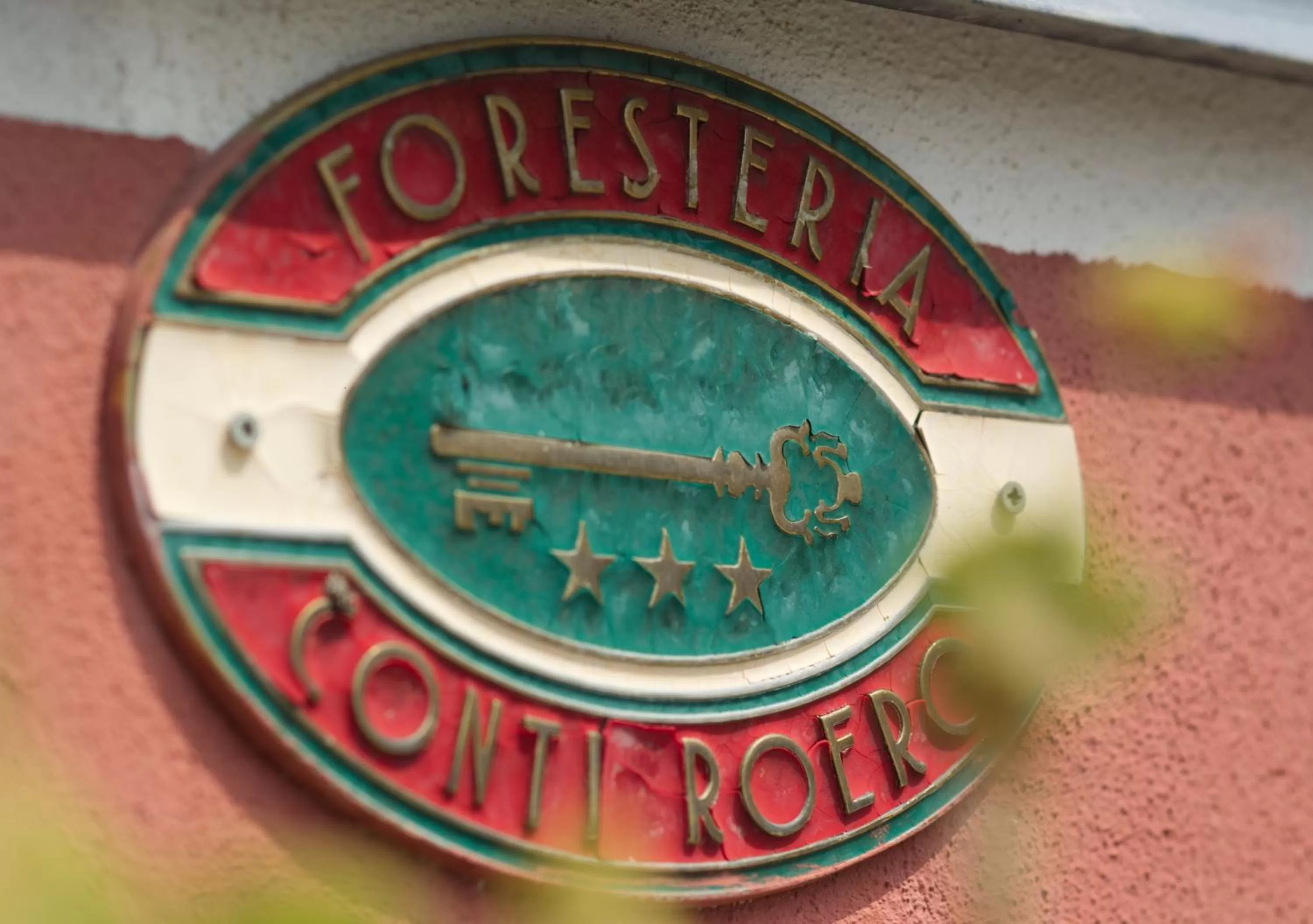 Logo/Certificate/Sign in Foresteria Ristorante Conti Roero