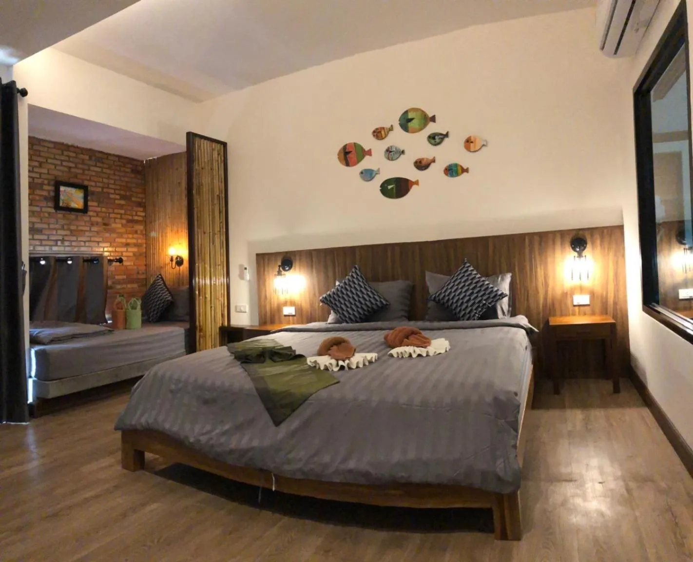 Bed in Coco Lanta Resort - SHA Extra Plus