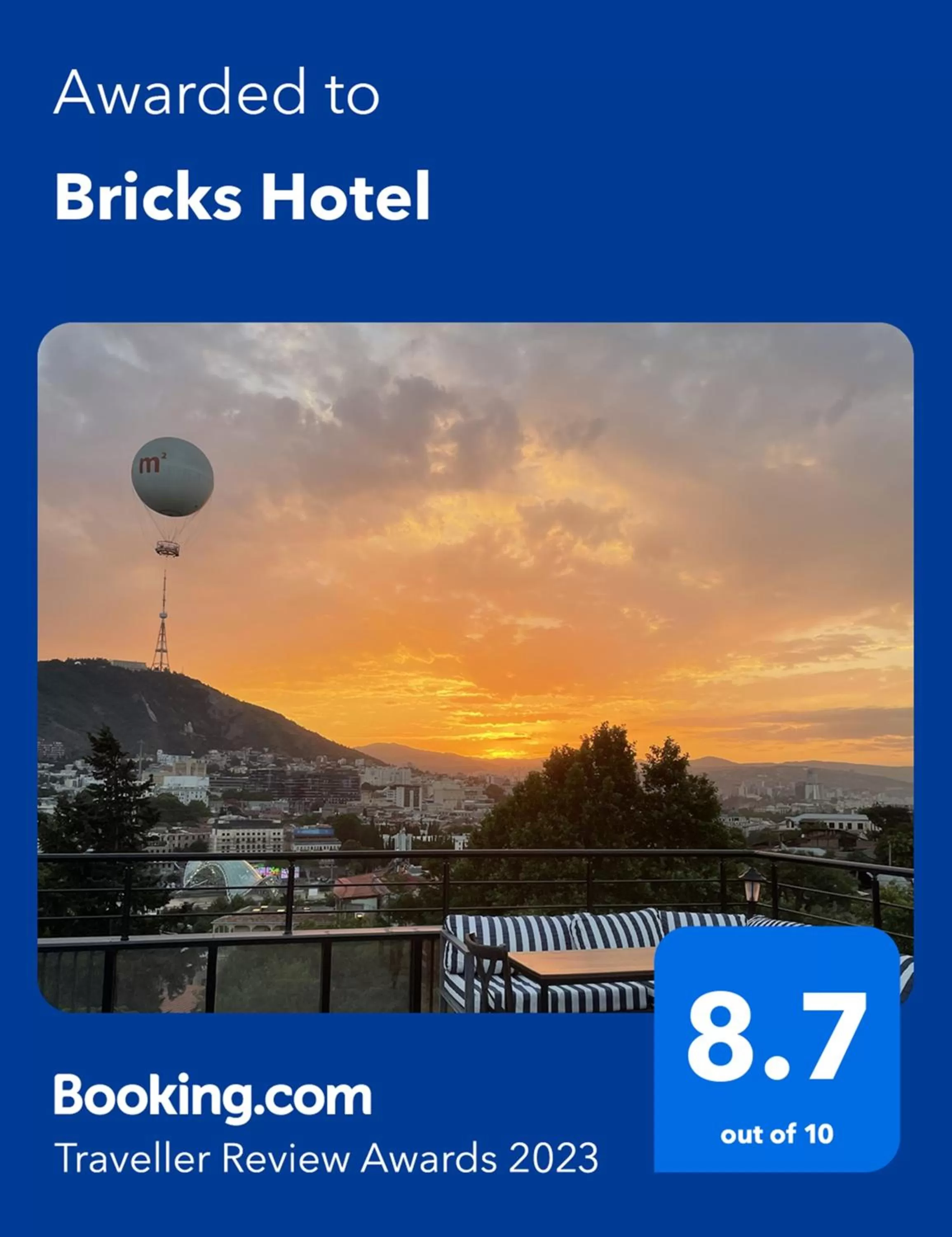 View (from property/room) in Bricks Hotel