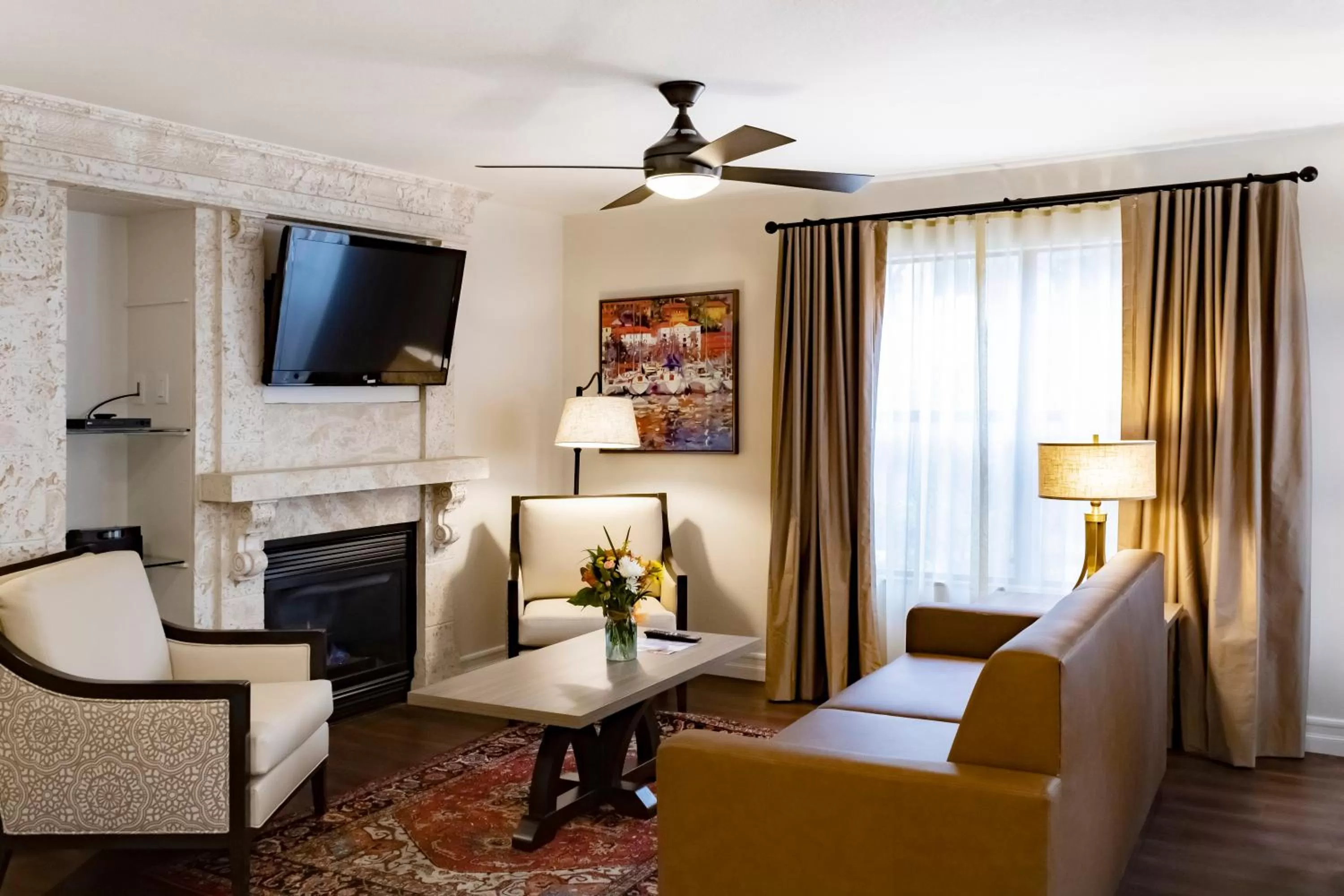 Living room in Westgate Flamingo Bay Resort