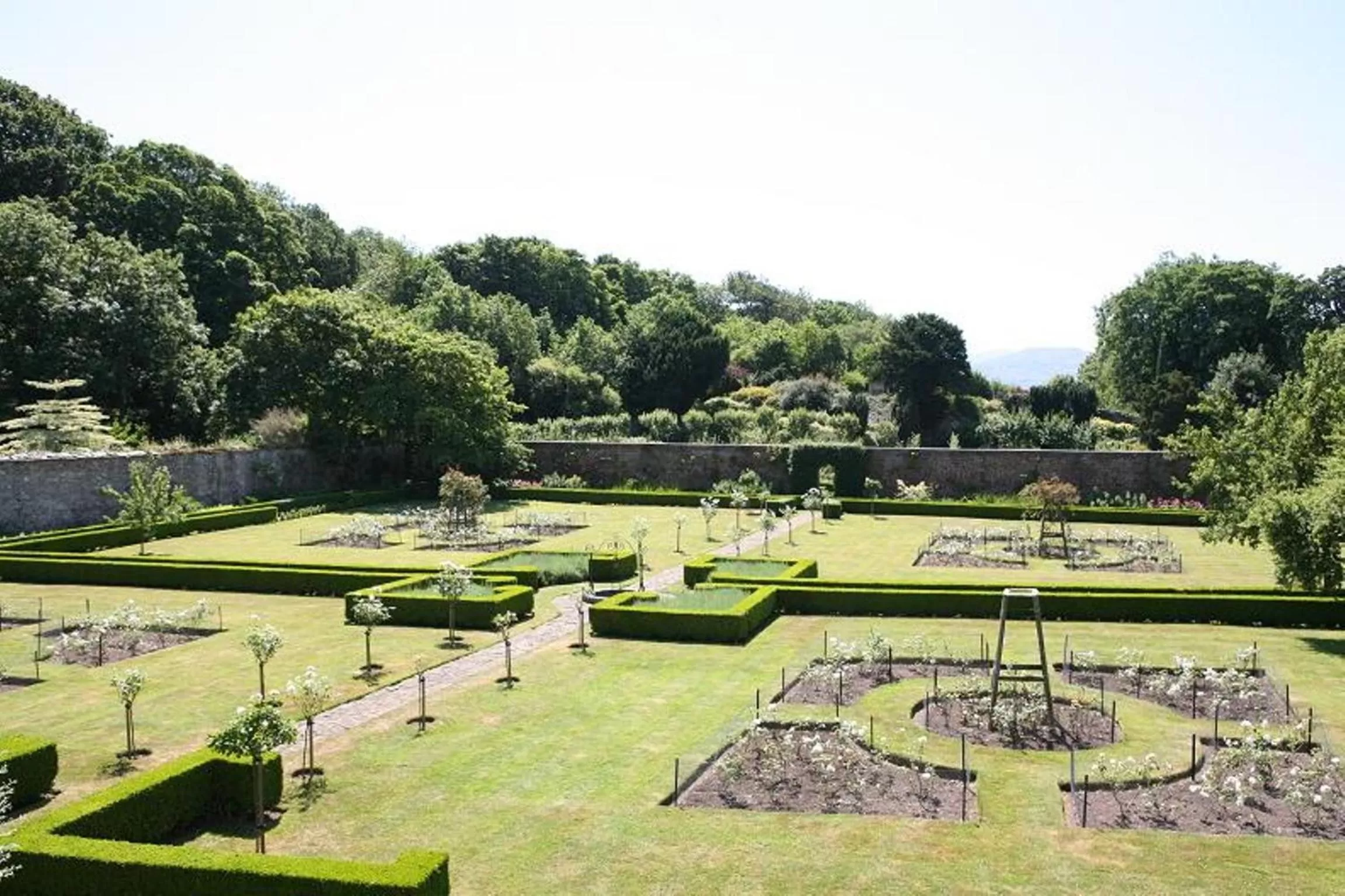 Garden in Bodysgallen Hall and Spa