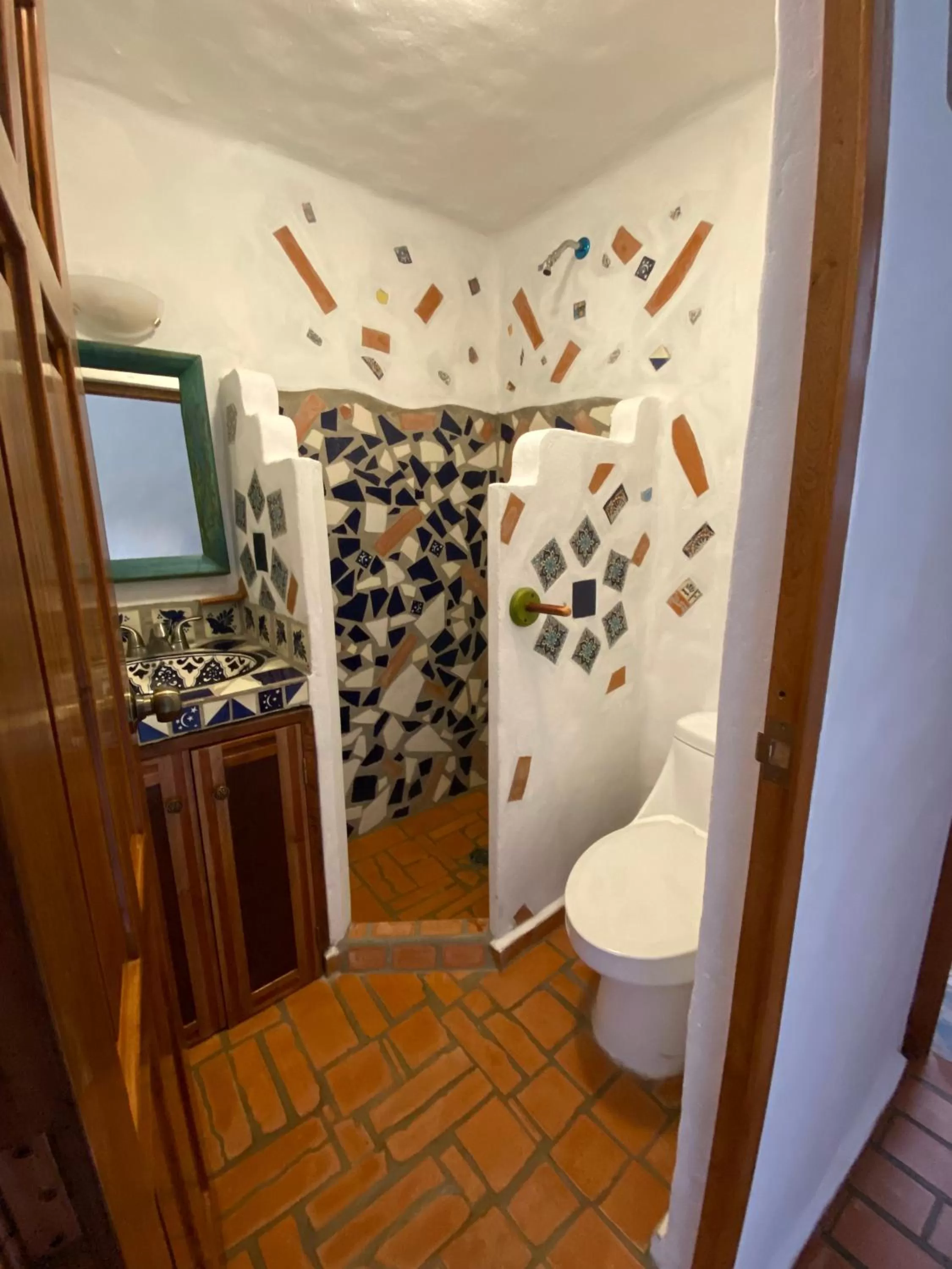 Toilet in Casa Miguel Arcangel