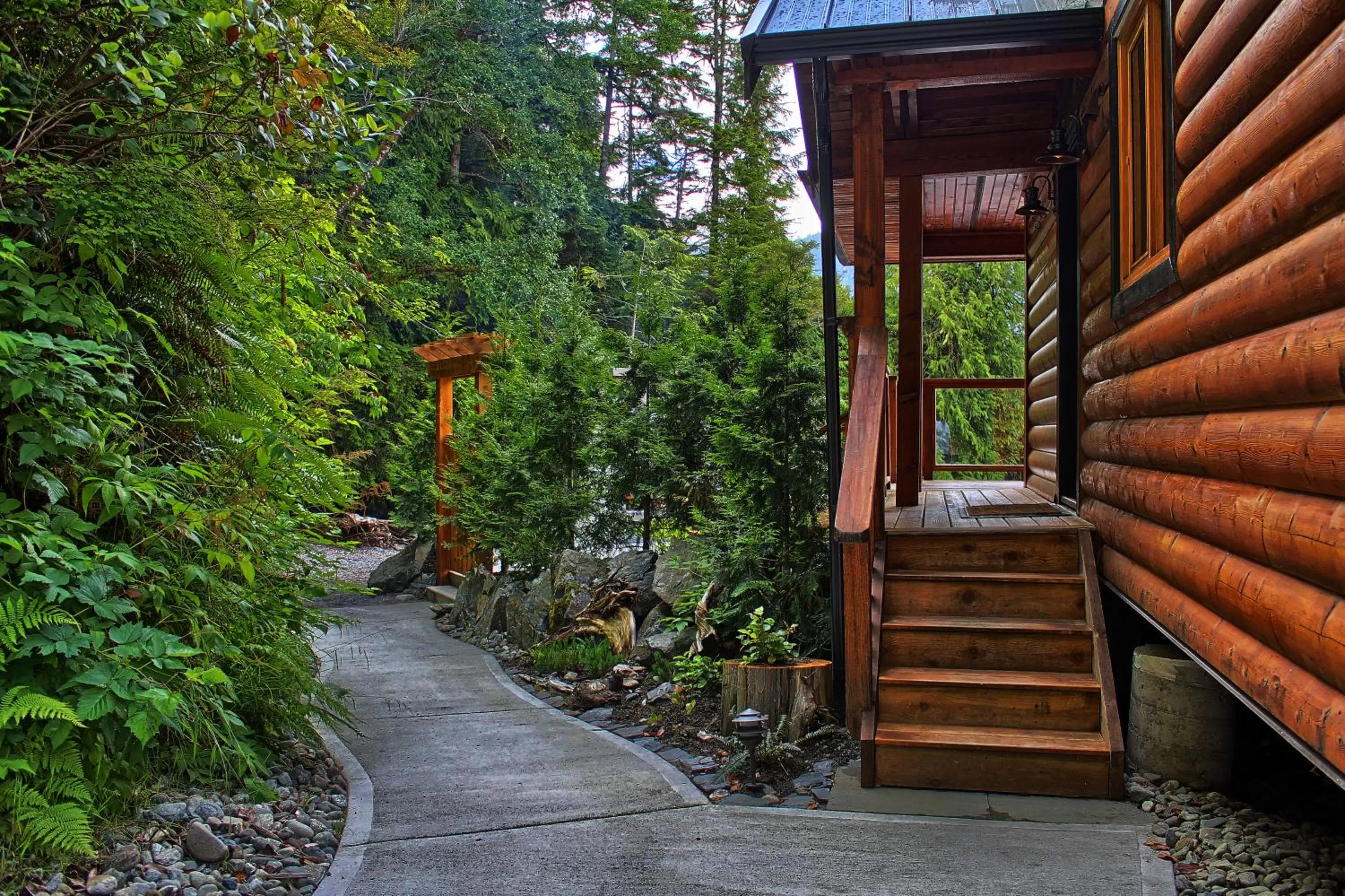 Balcony/Terrace in Wild Renfrew Seaside Cottages