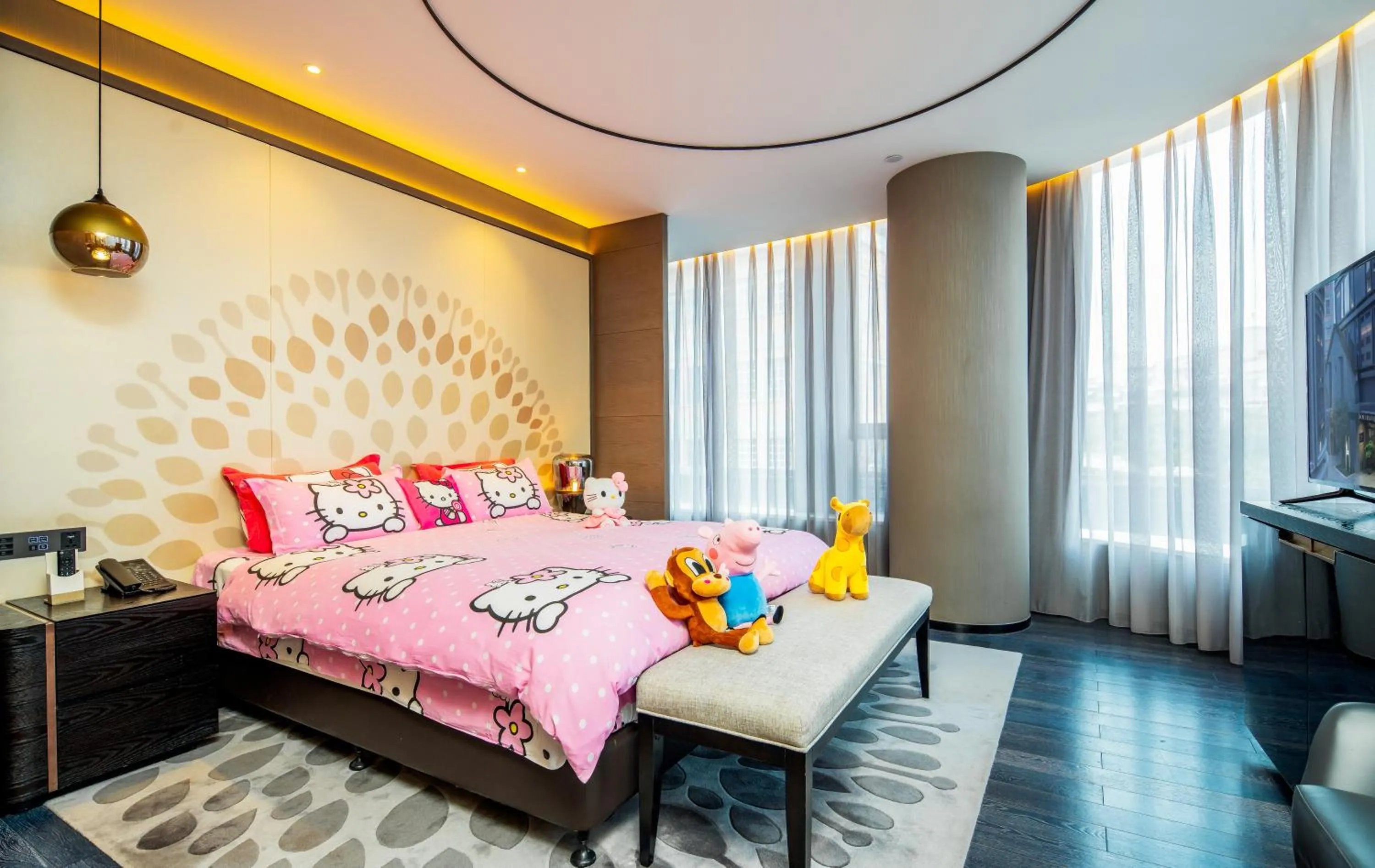 Bed in Cachet Boutique Kunming Artime 昆明彩云里凯世精品酒店