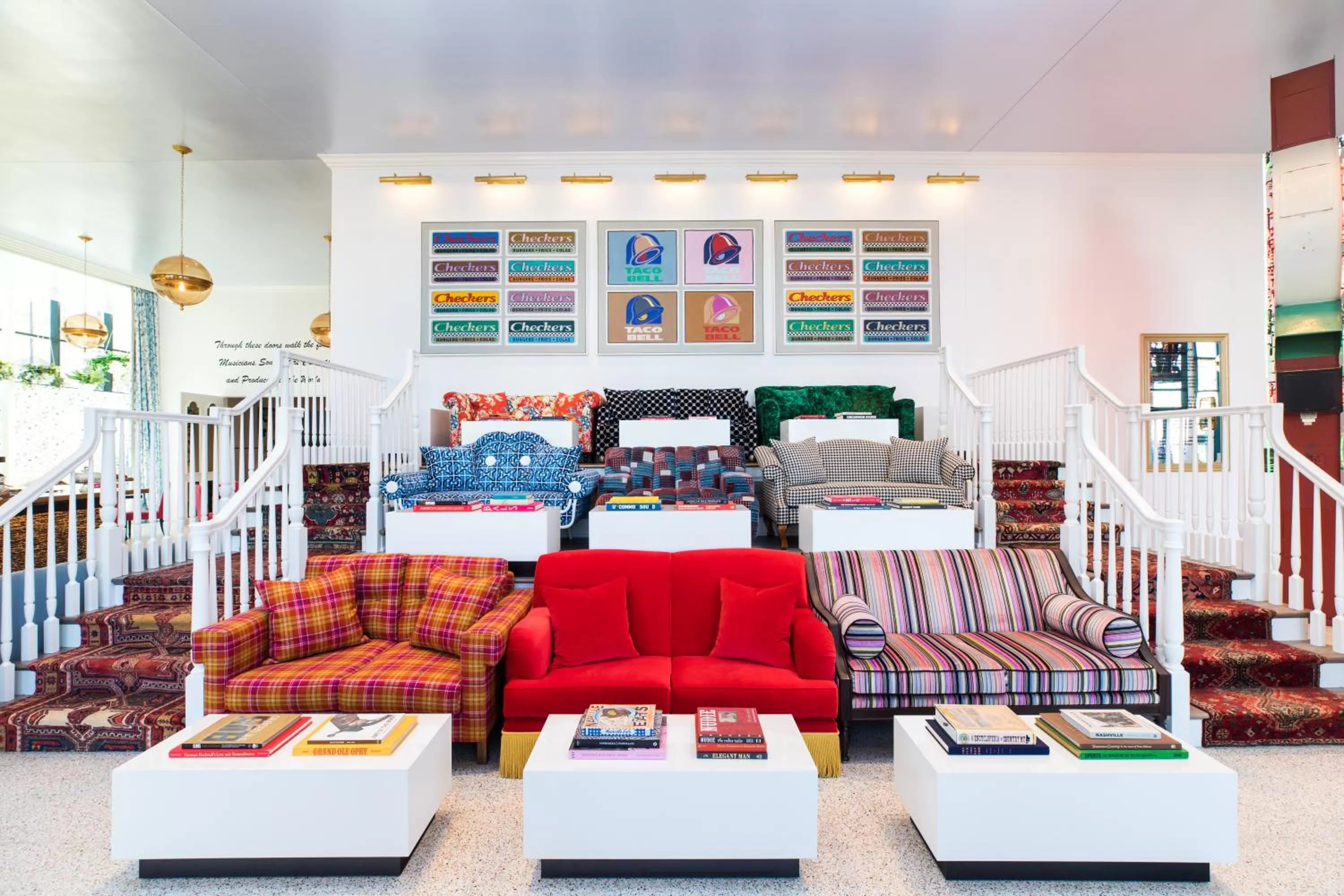 Communal lounge/ TV room, Bed in Graduate by Hilton Nashville