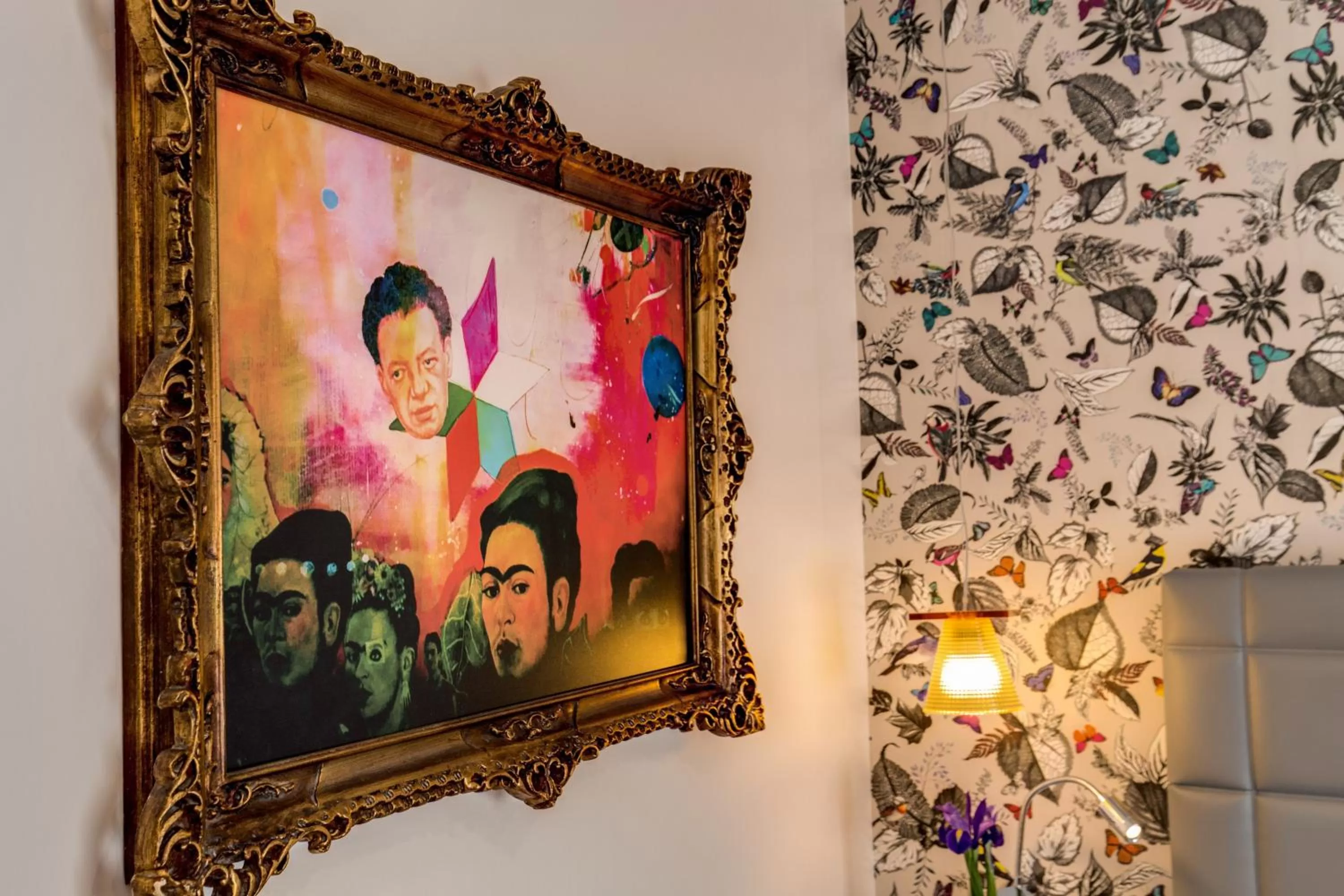 Decorative detail in Parlamento Boutique Hotel