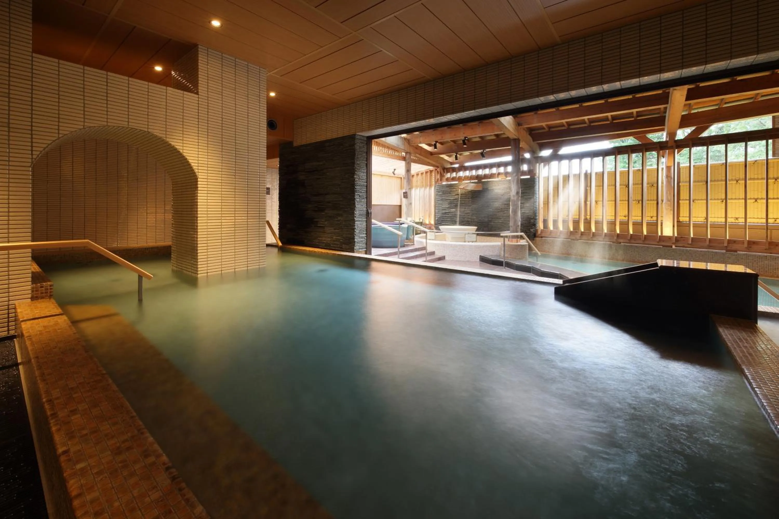 Hot Spring Bath in Hakodate Hotel Banso