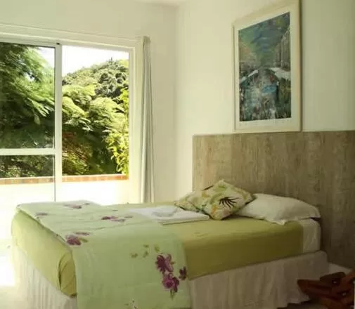 Bed in Pousada Green