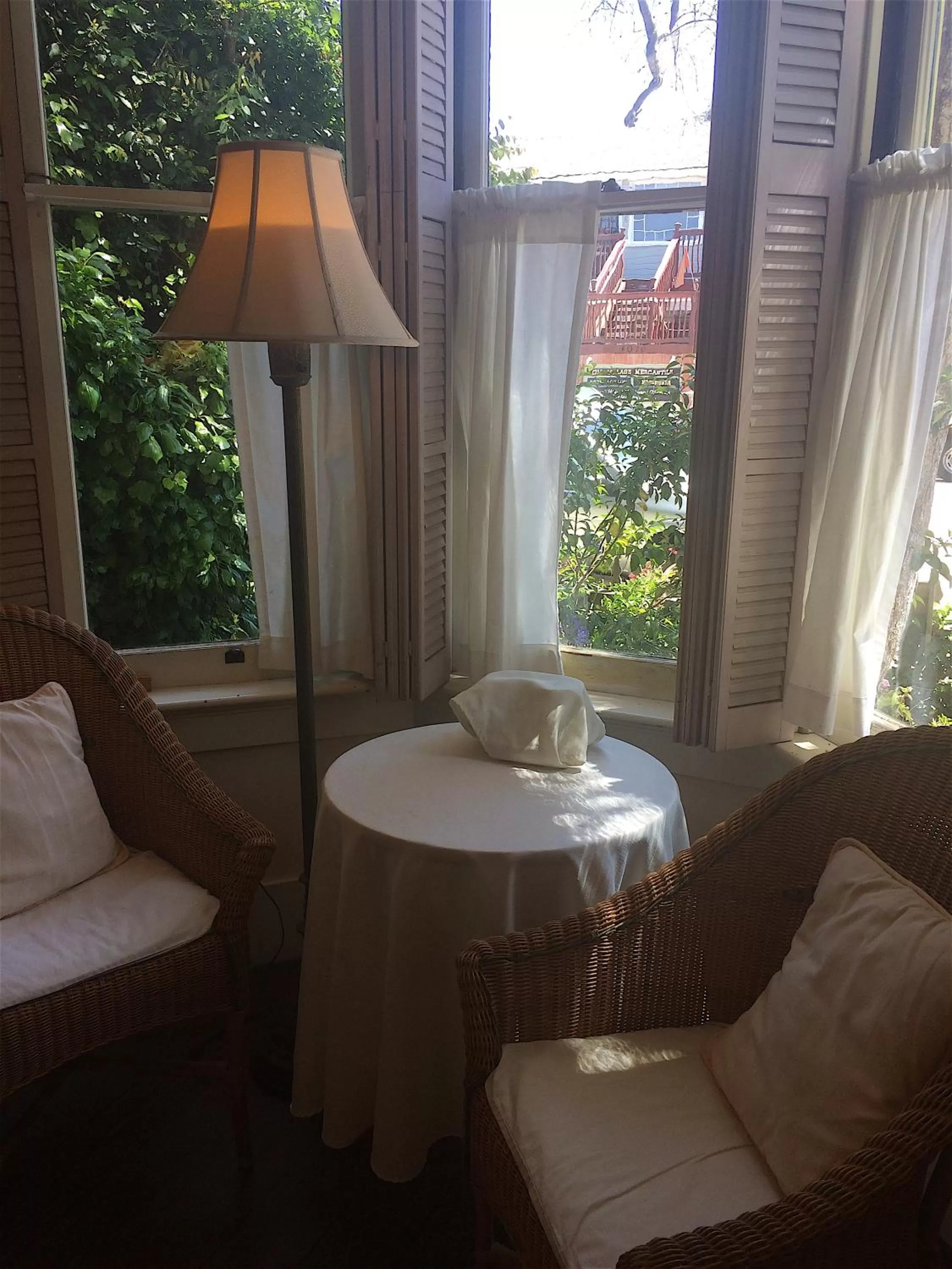 Seating area in The Squibb Houses