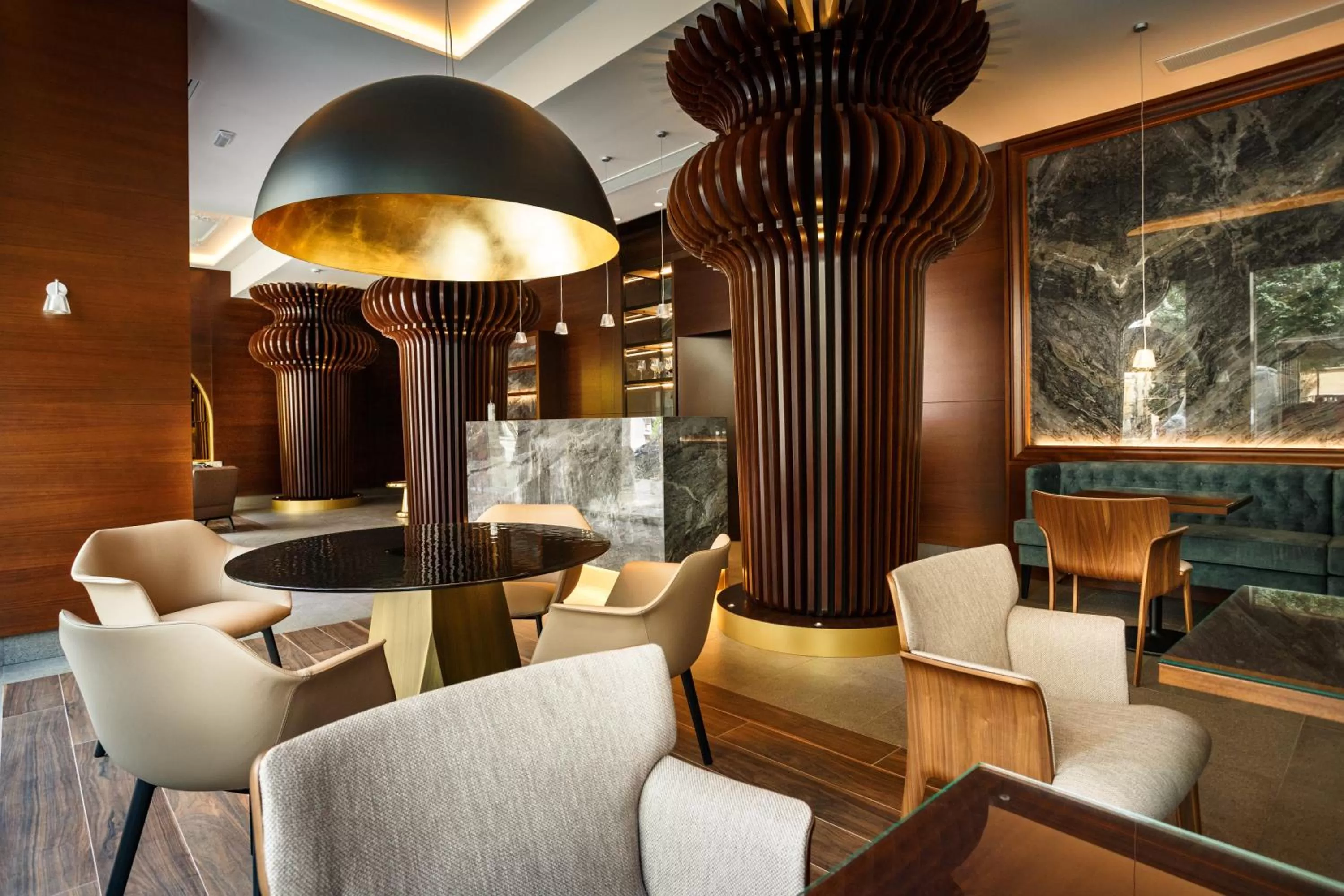 Lobby or reception in Hotel Dauro Premier