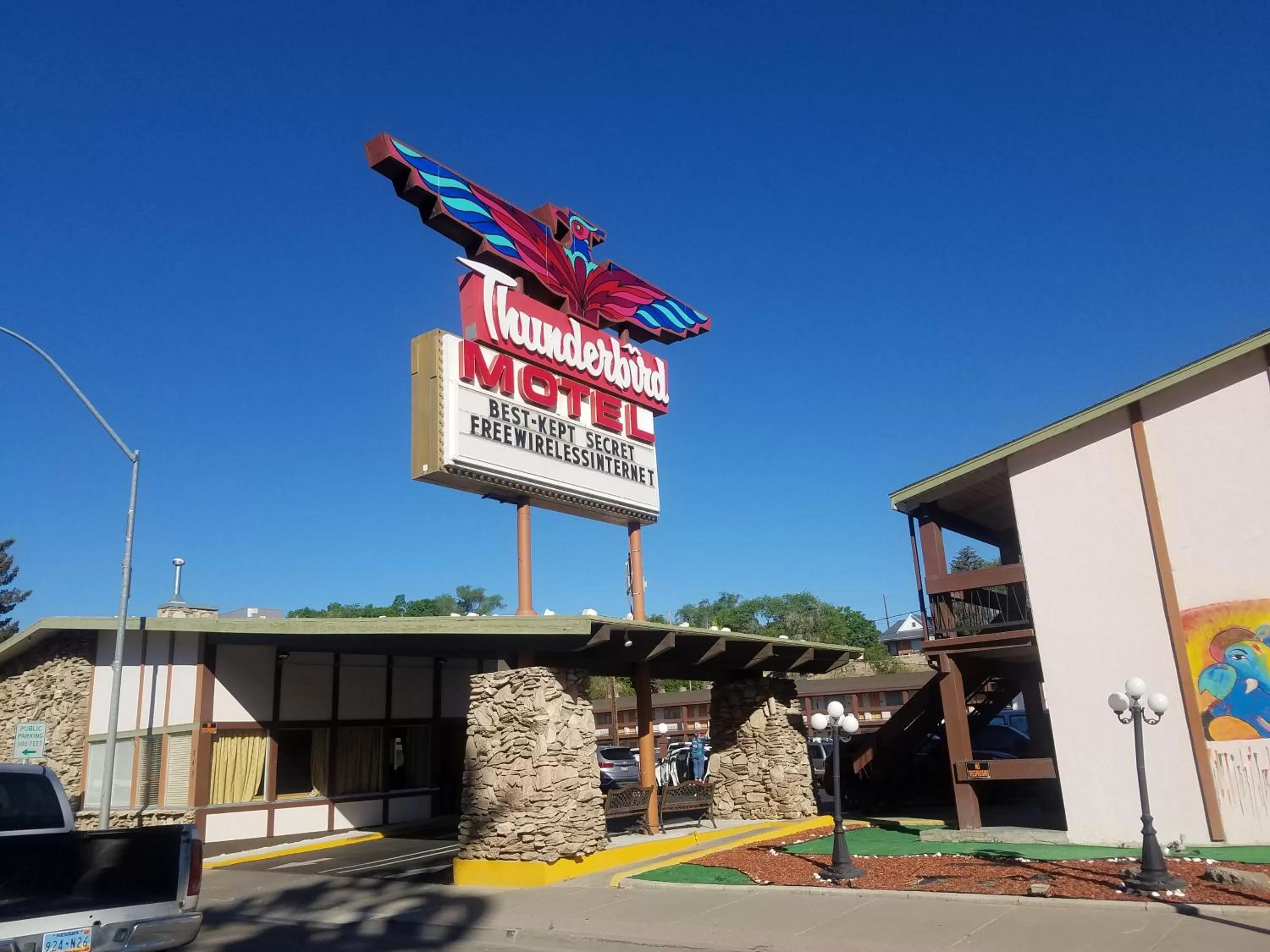 Property building in Thunderbird Motel