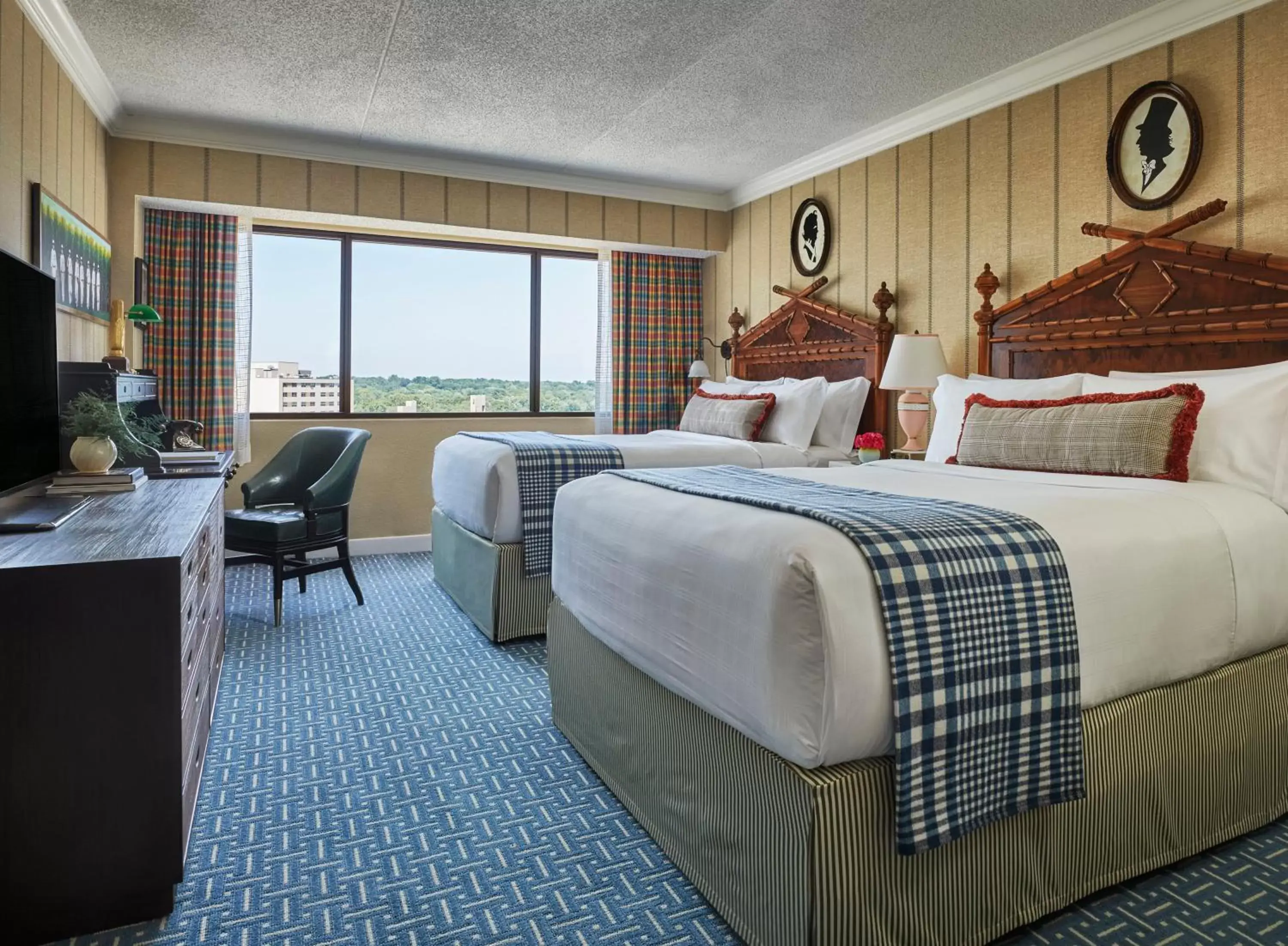 Queen Room with Two Queen Beds in Graduate by Hilton Iowa City Queen Room with Two Queen Beds in Graduate by Hilton Iowa City