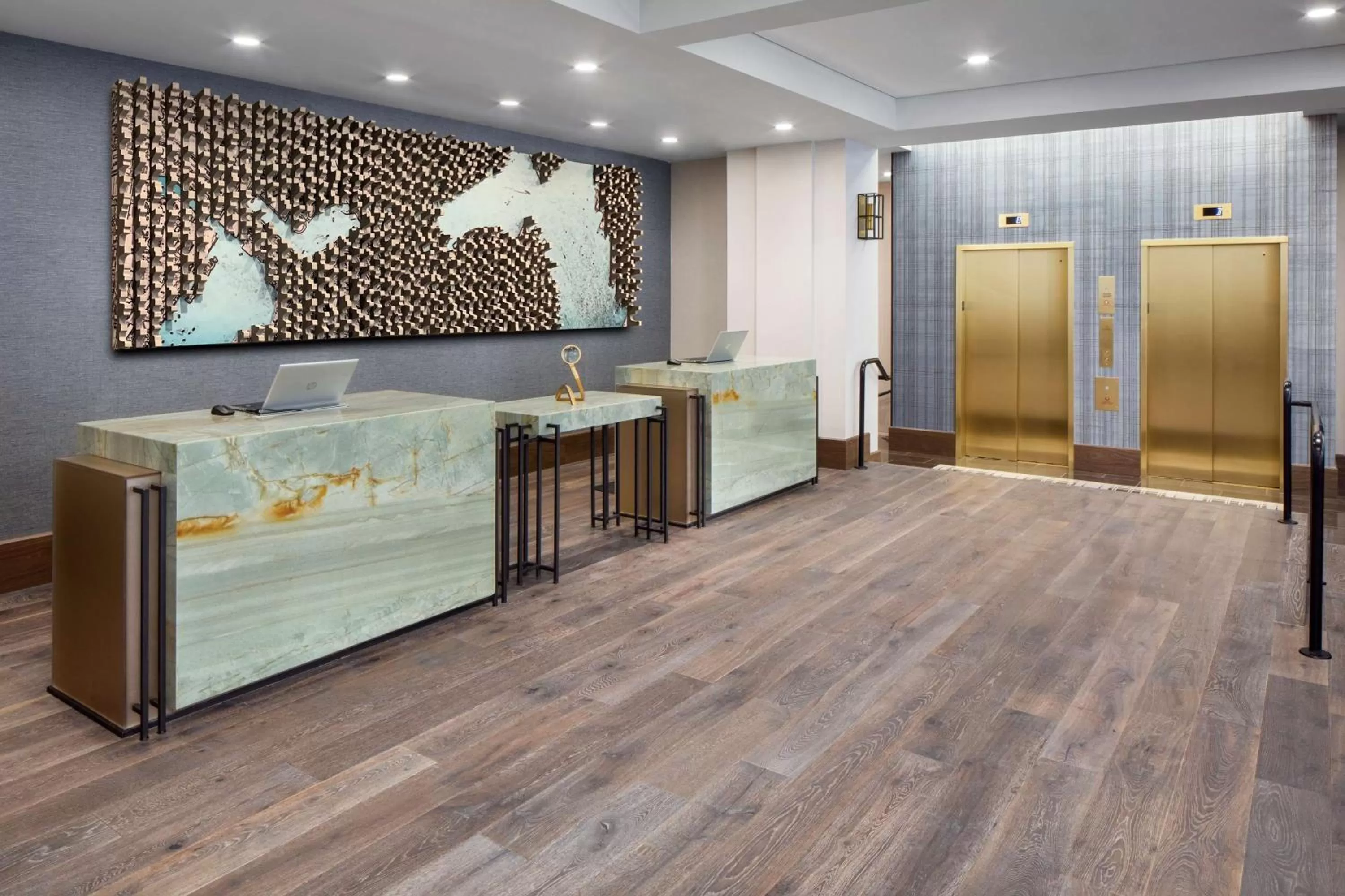 Lobby or reception in Hyatt Centric Faneuil Hall Boston