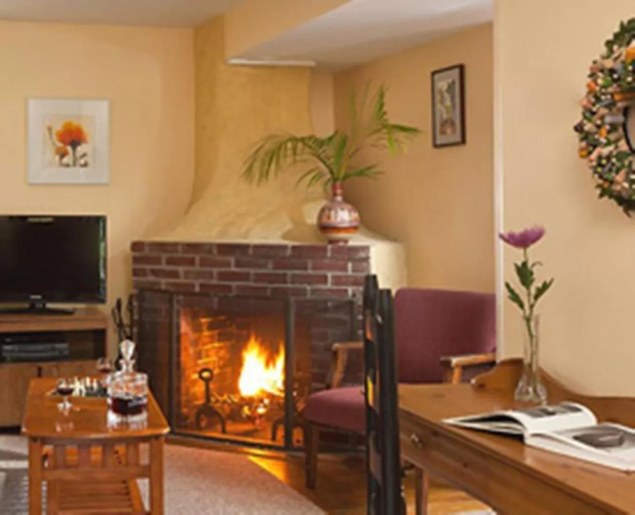 Decorative detail in St. Francis Inn - Saint Augustine