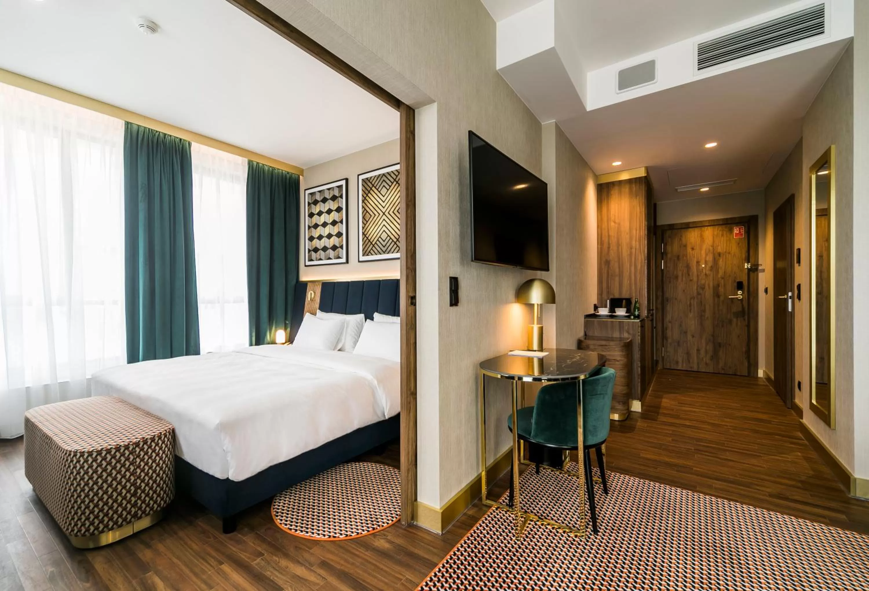 Photo of the whole room, Bed in Radisson Blu Hotel Sopot