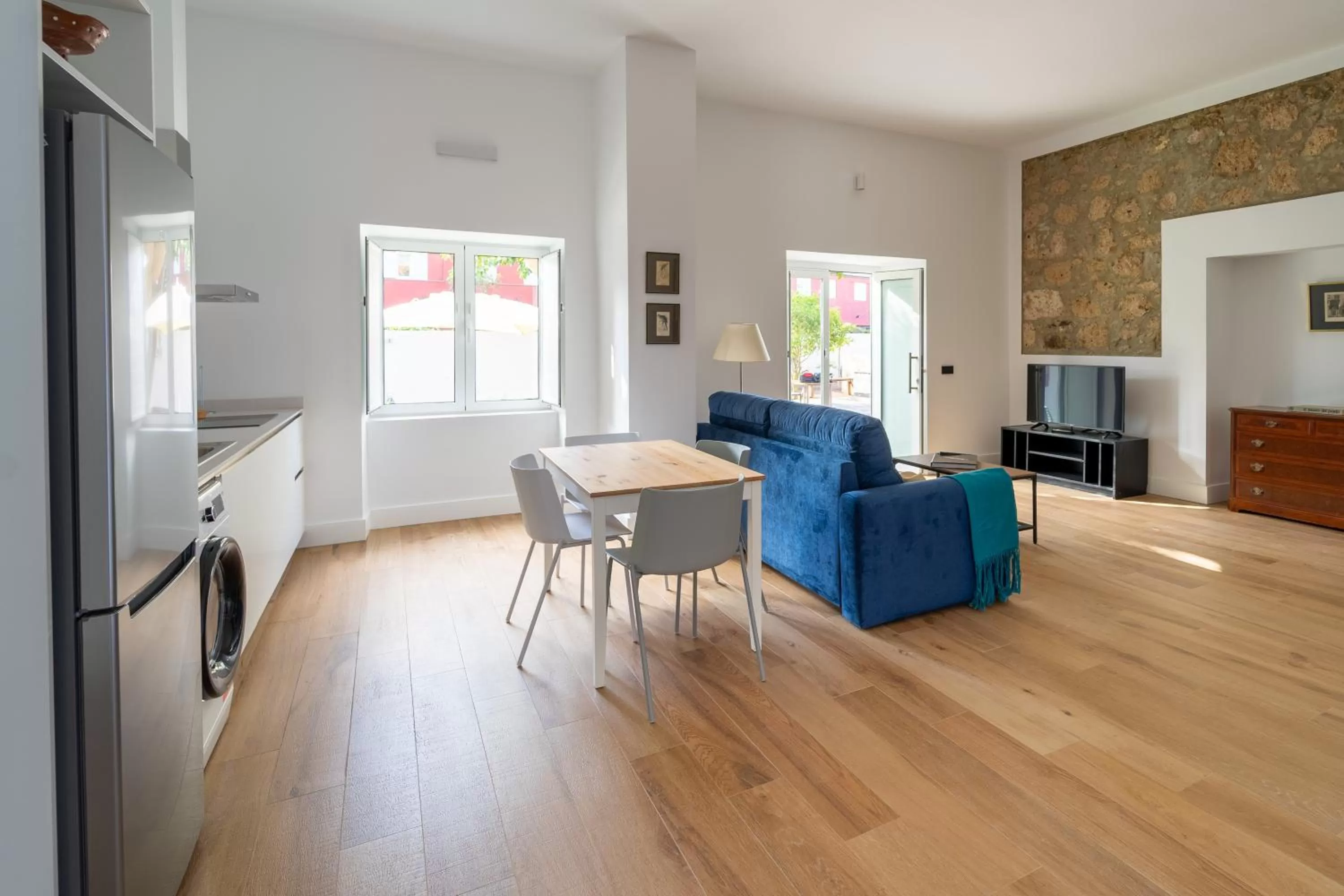 Living room, Dining Area in Albor Suites