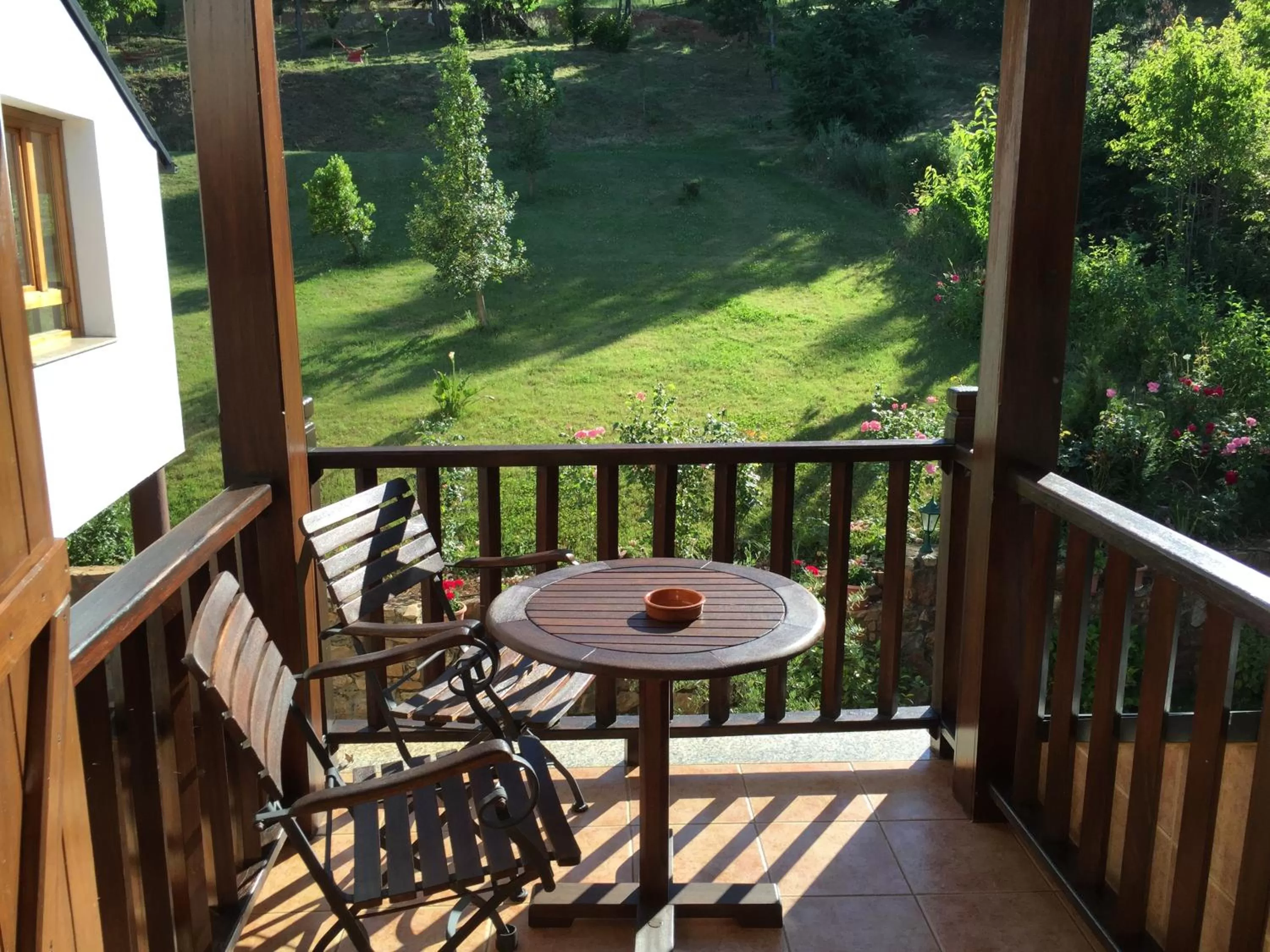 Garden view in Hotel Rural Casa Ana