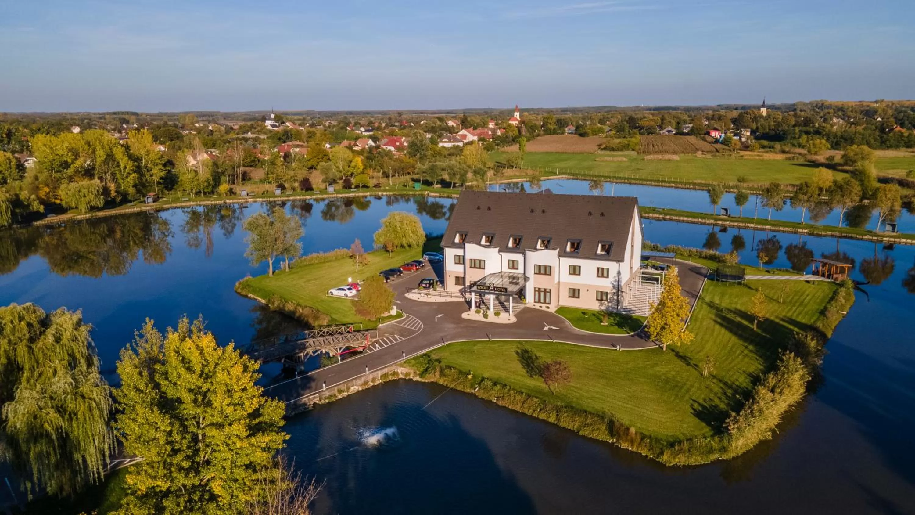 Property building in Sziget Hotel