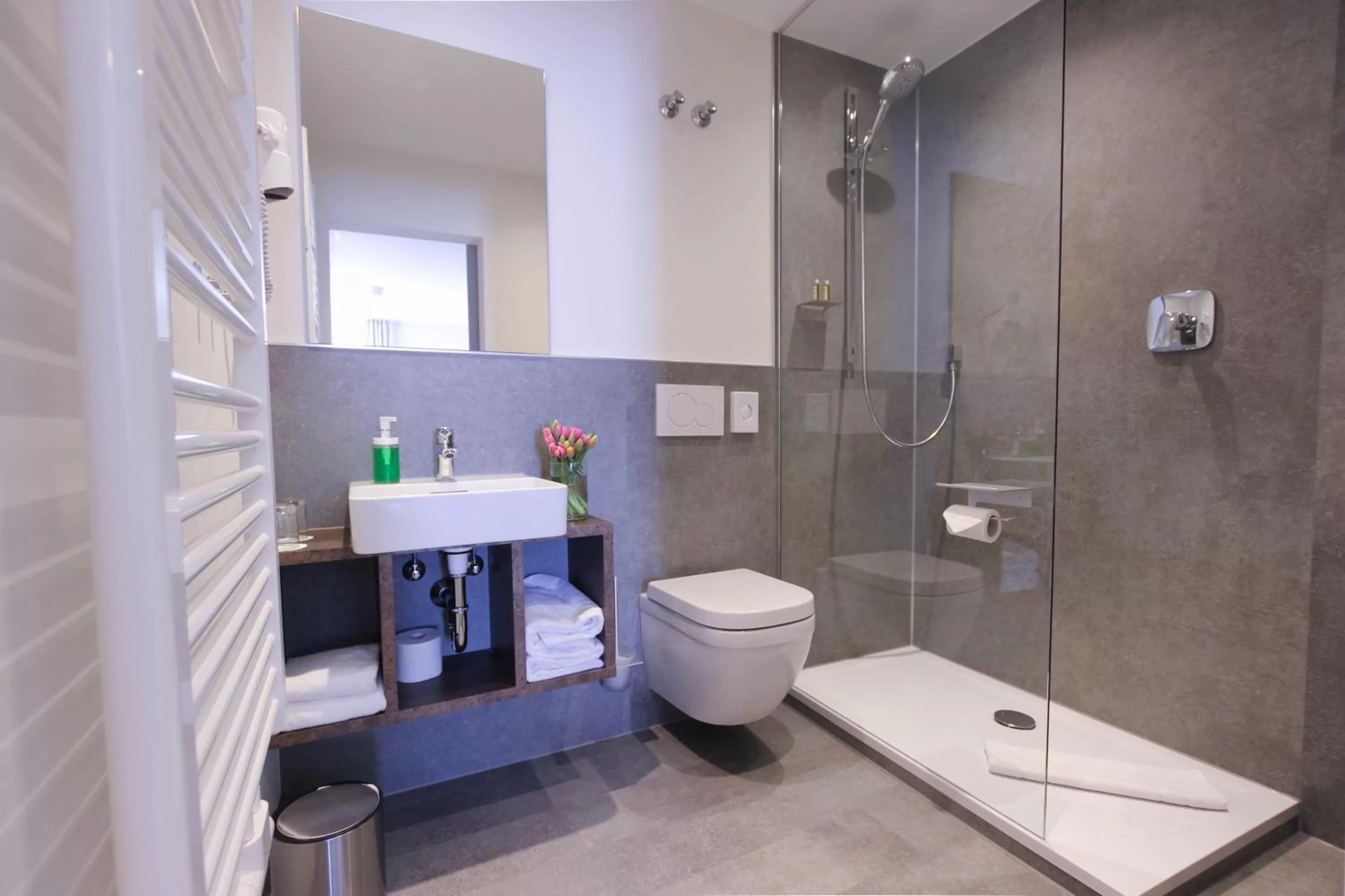 Bathroom in City Hotel Würzburg