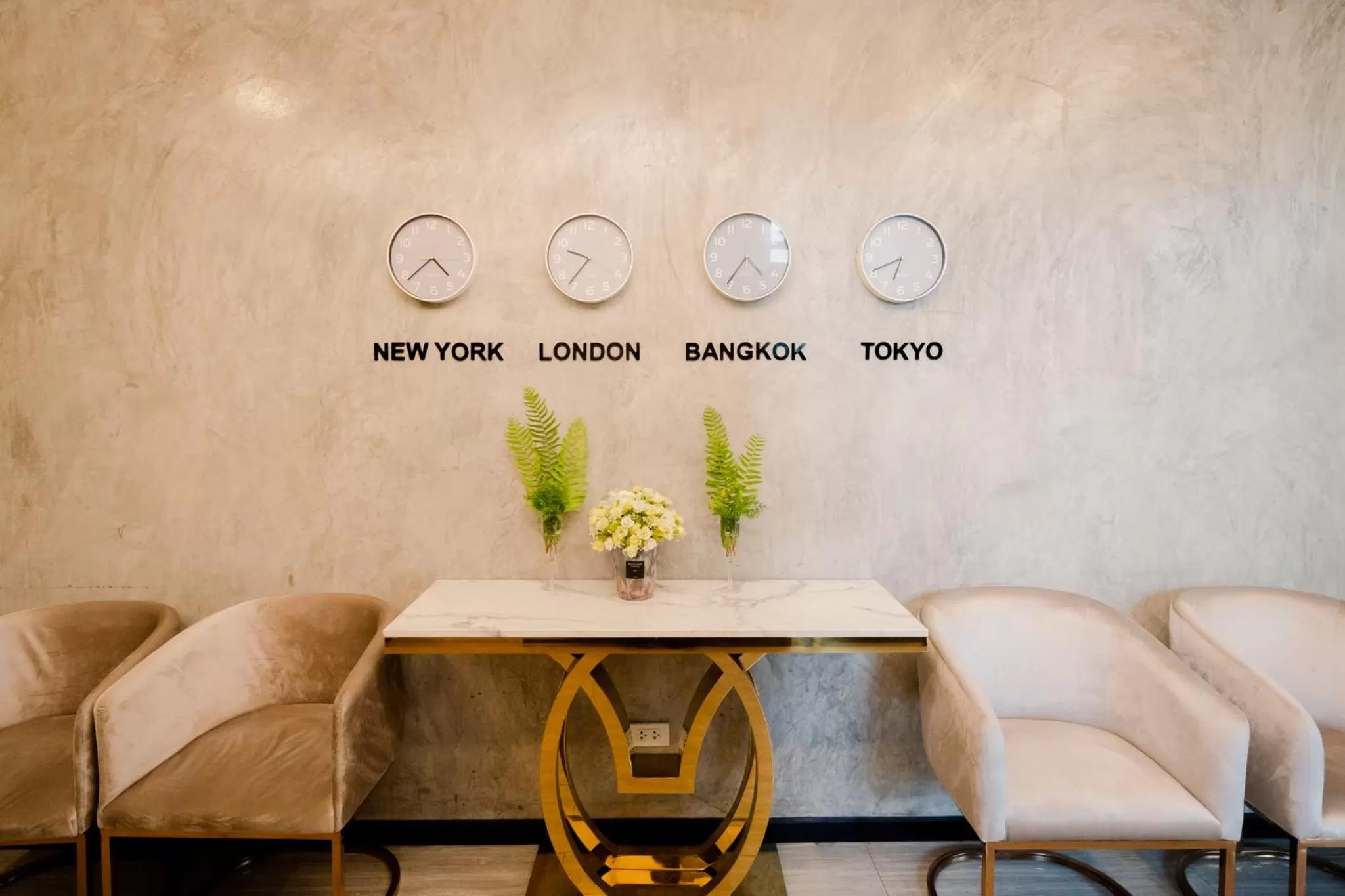 Lobby or reception in The Riche Boutique Hotel Don Mueang Airport