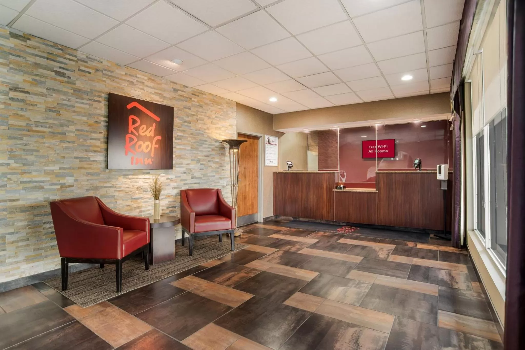 Lobby or reception in Red Roof Inn Baltimore South Glen Burnie