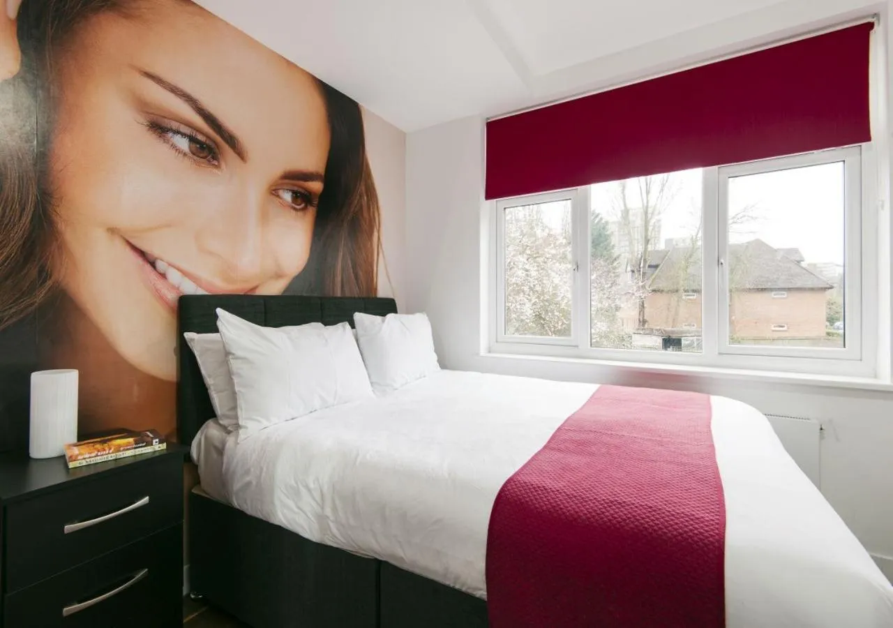 Bed in Wembley Park Hotel