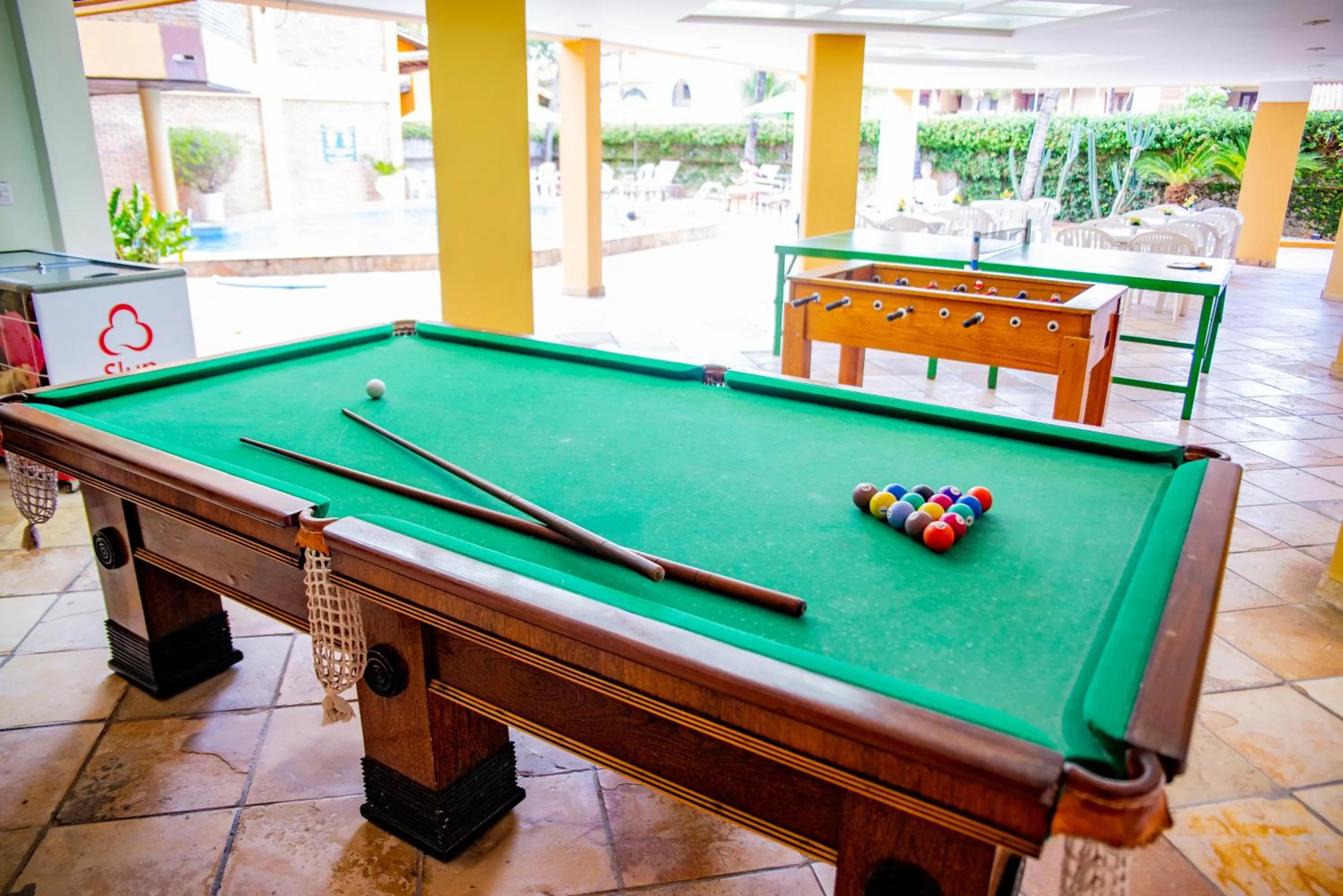 Billiard in Pizzato Praia Hotel