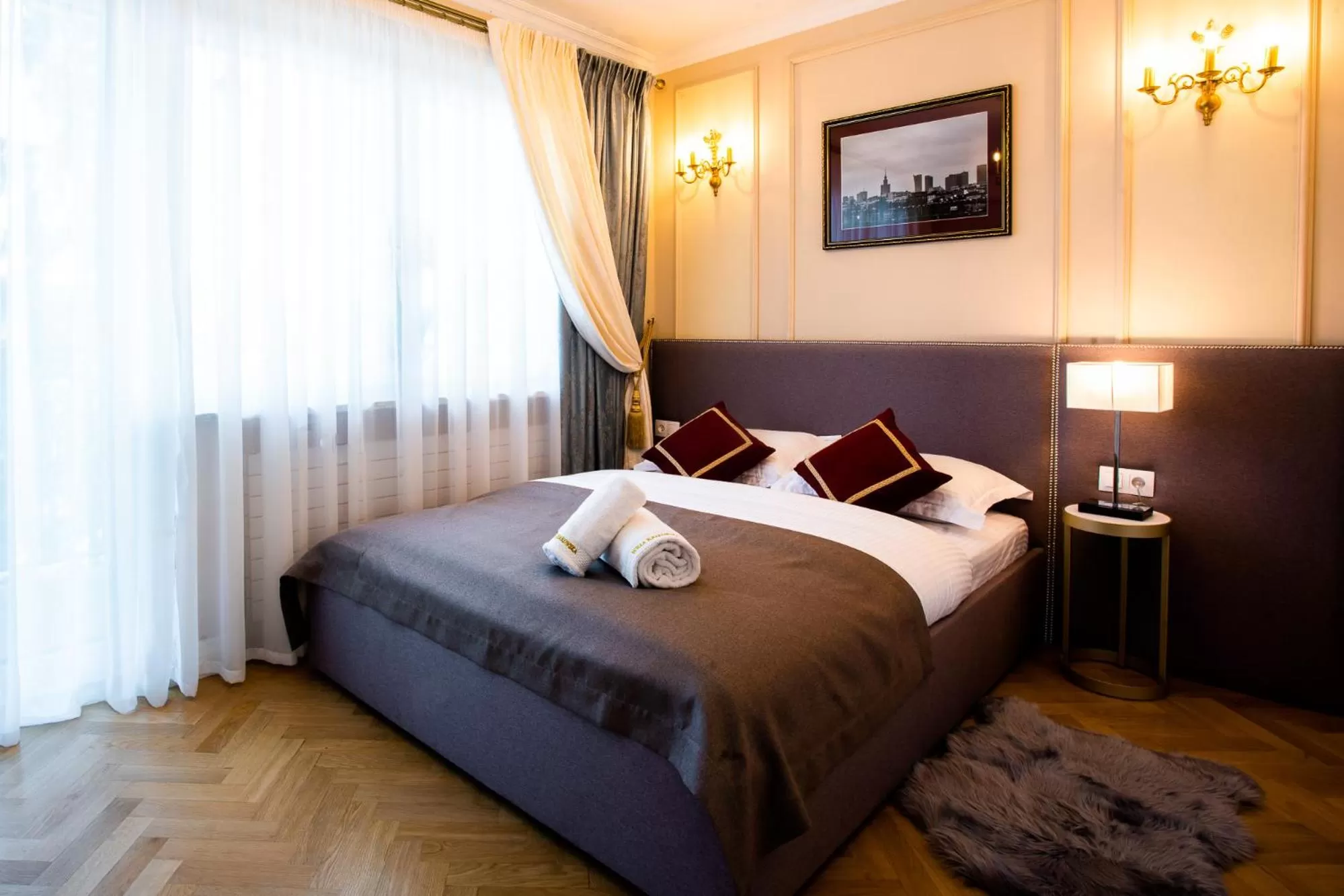 Bed in Willa Krakowska