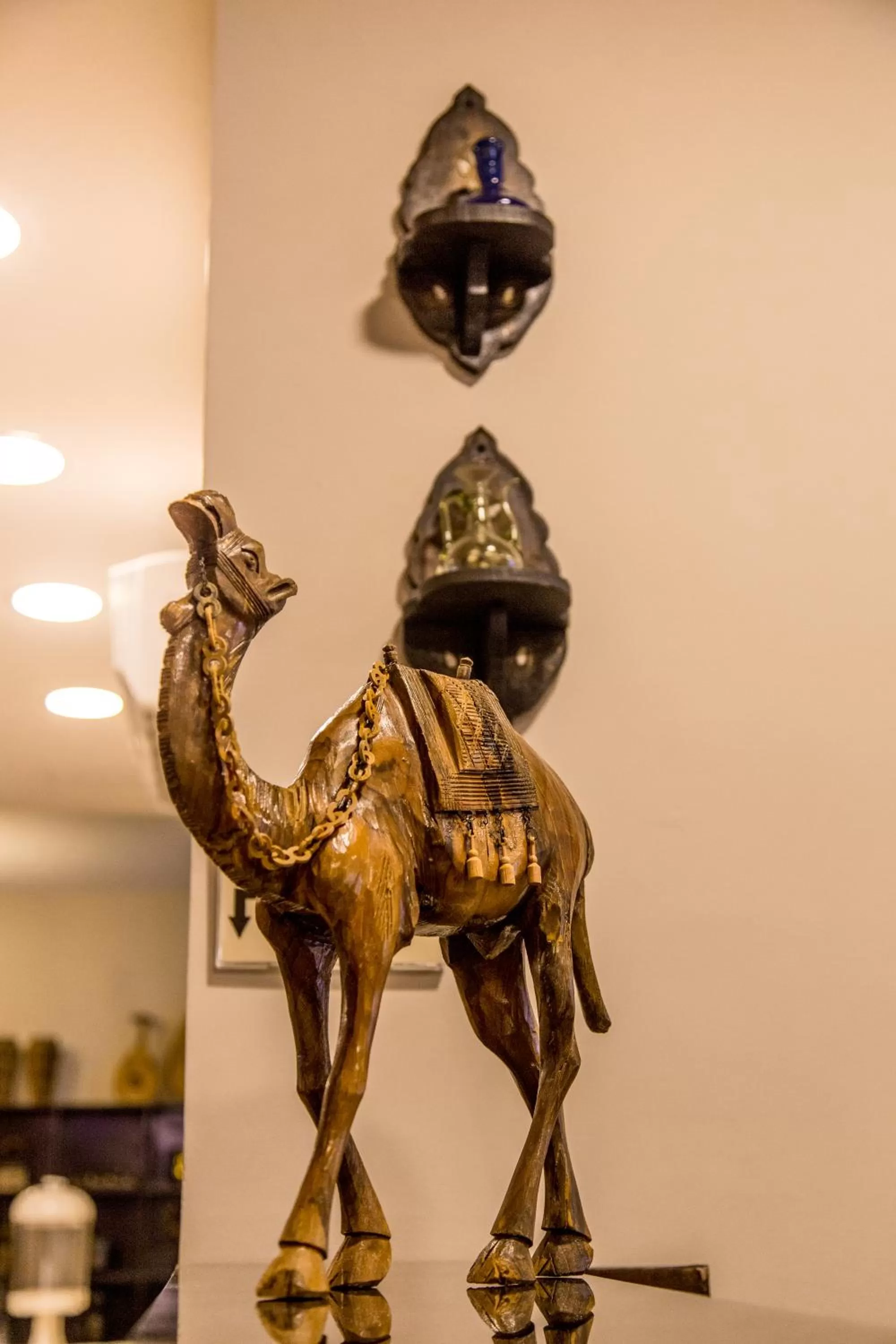 Decorative detail in Antika Amman Hotel