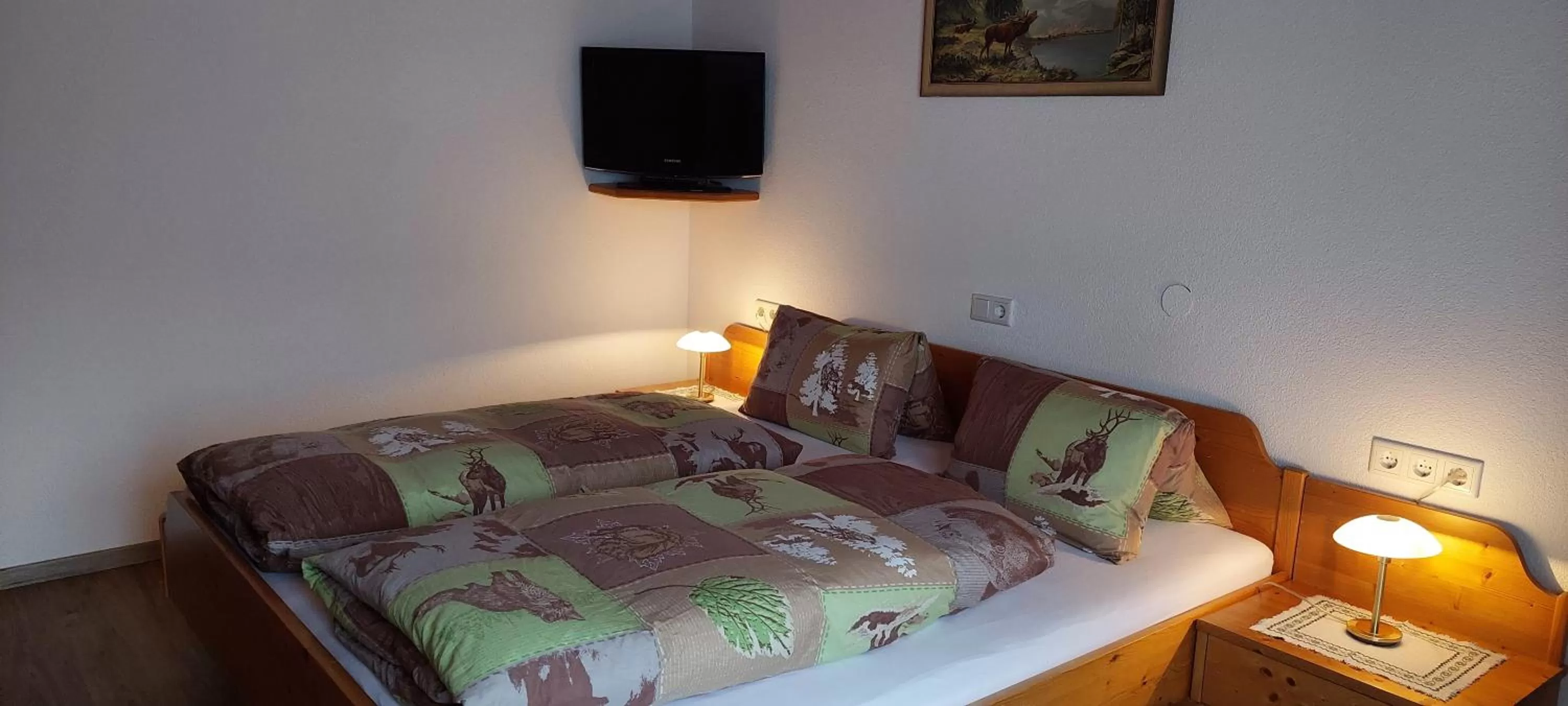 Bed in Pension Wildental